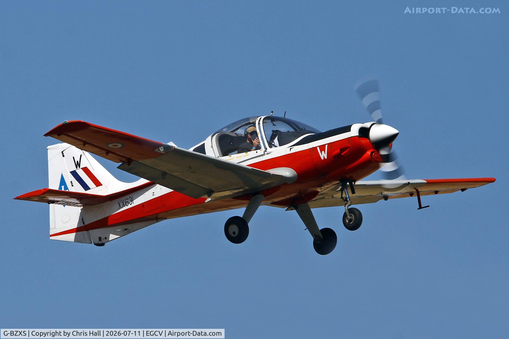 G-BZXS, 1974 Scottish Aviation Bulldog T.1, c/n BH120/296, Sleapkosh 26, day 2, 11/07/26