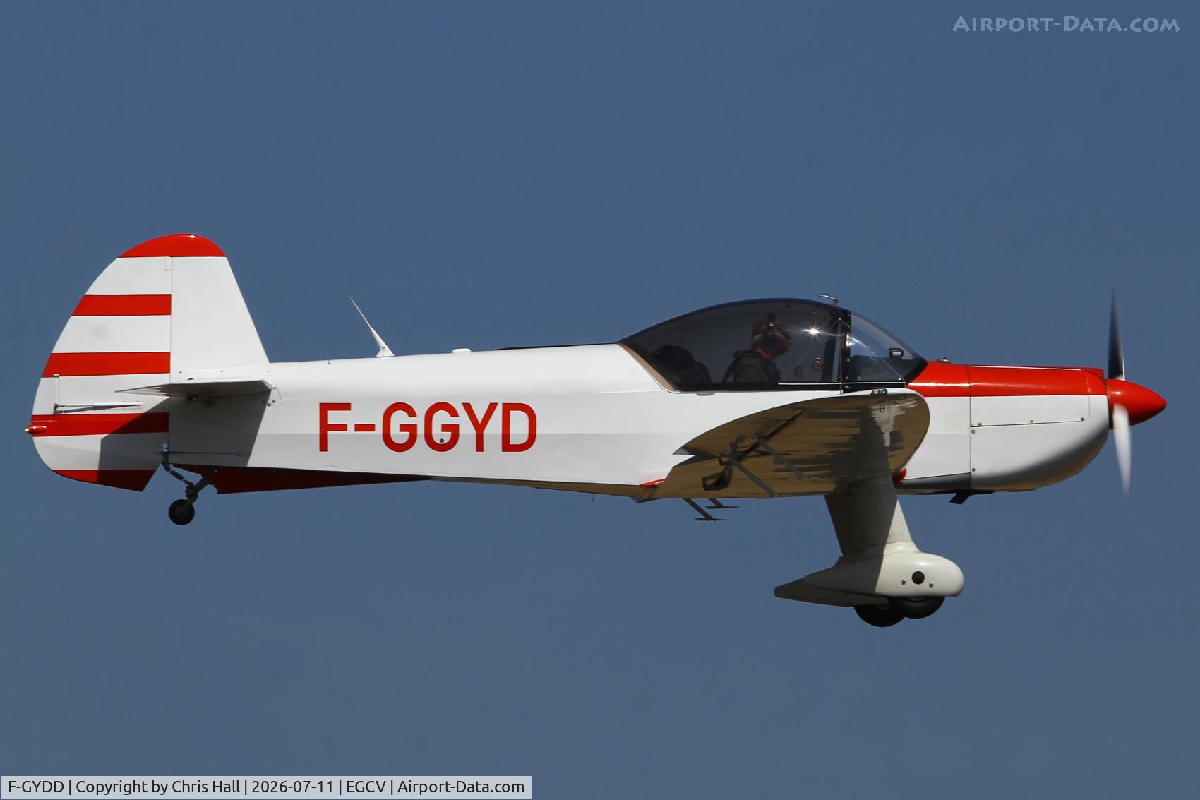 F-GYDD, Robin DR-400-140B Major, c/n 2571, Sleapkosh 26, day 2, 11/07/26