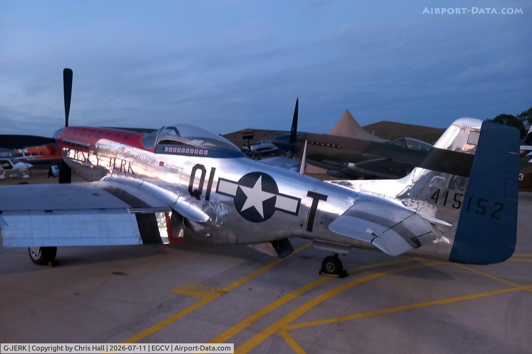 G-JERK, 1948 Commonwealth Aircraft Corporation CA-18 MK 21 (Mustang P-51D), c/n 1435, Sleapkosh 26, day 2, 11/07/26