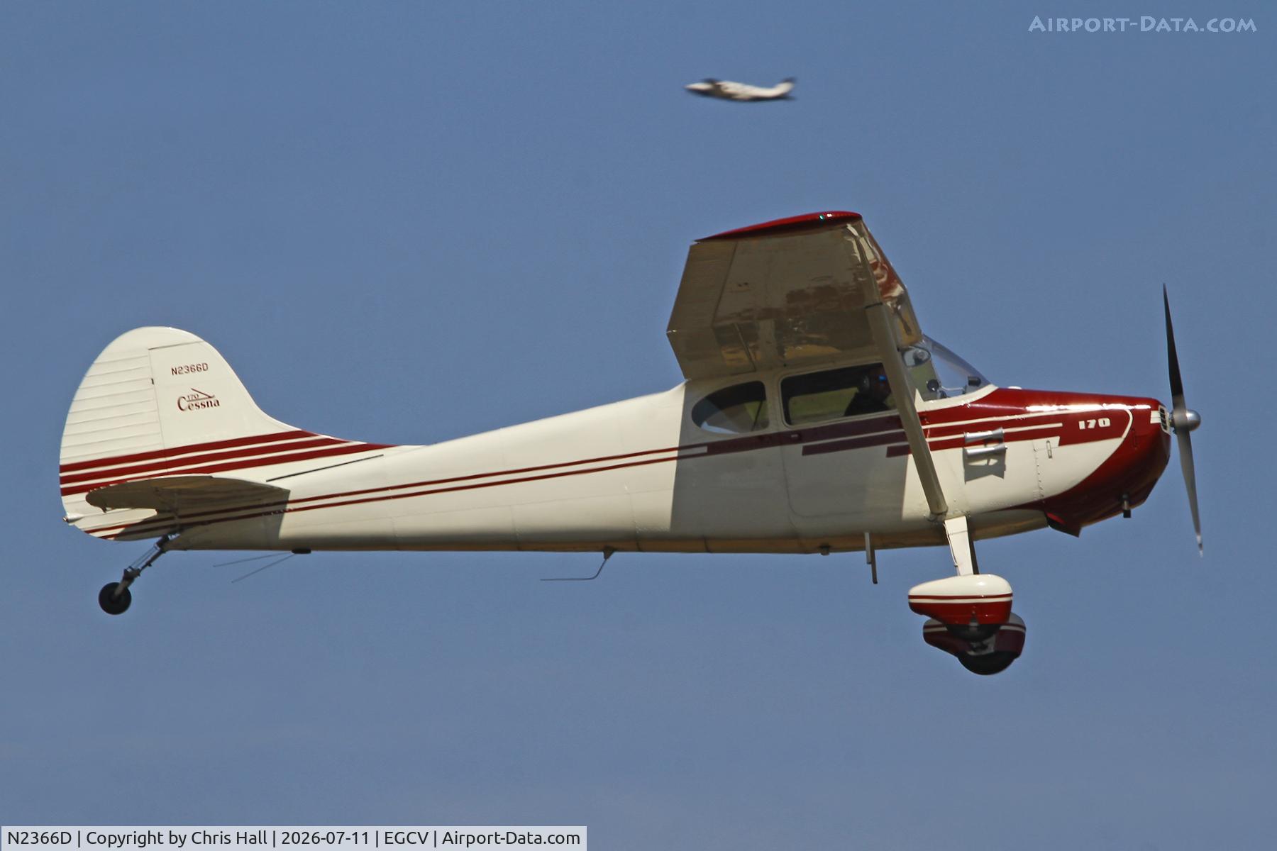 N2366D, 1952 Cessna 170B, c/n 20518, Sleapkosh 26, day 2, 11/07/26