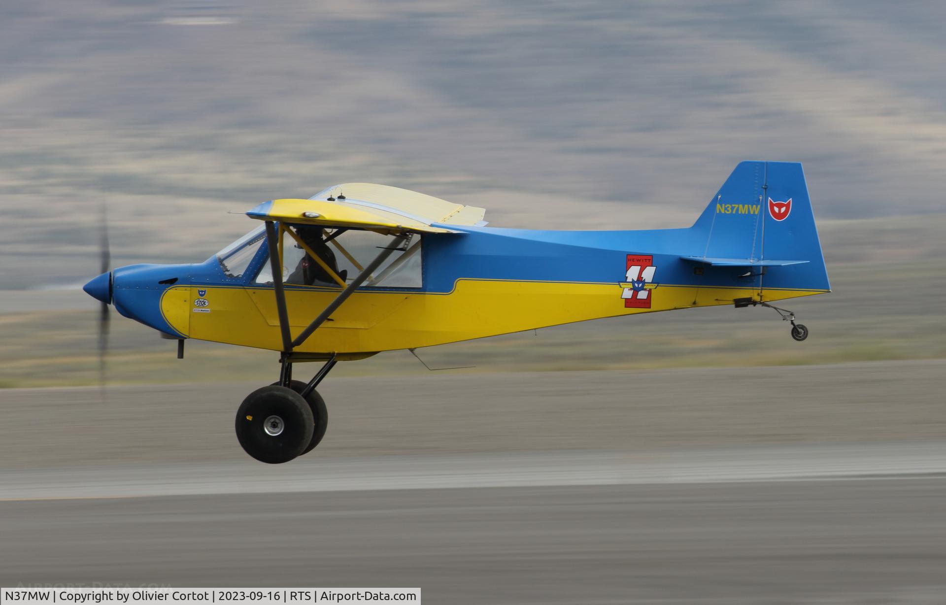 Aircraft N37MW, 2000 Rans S-7 Courier, c/n 0997225, 2023 air races, at RTS, photo by Olivier Cortot