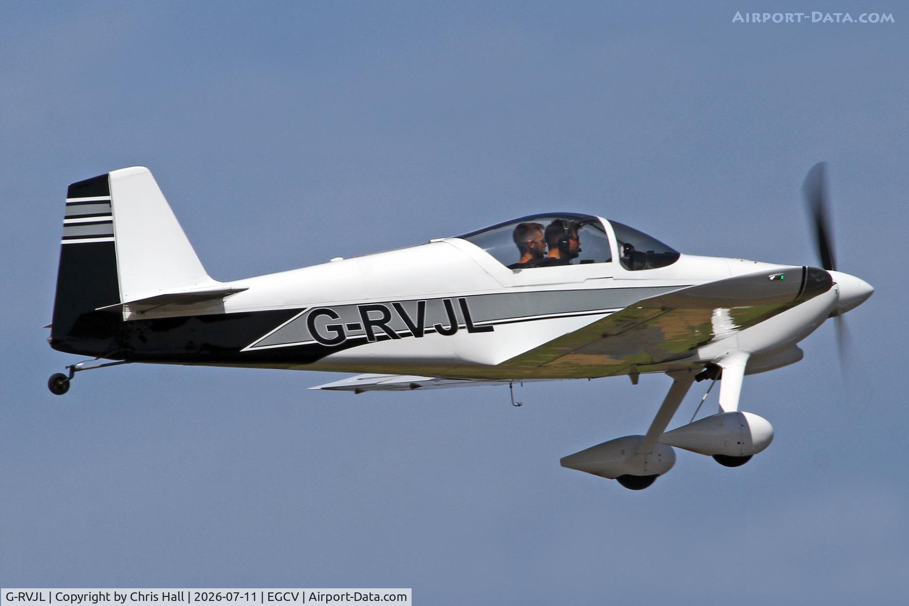 Aircraft G-RVJL, 1993 Vans RV-6, c/n 20207, Sleapkosh 26, day 2, 11/07/26, at EGCV, photo by Chris Hall