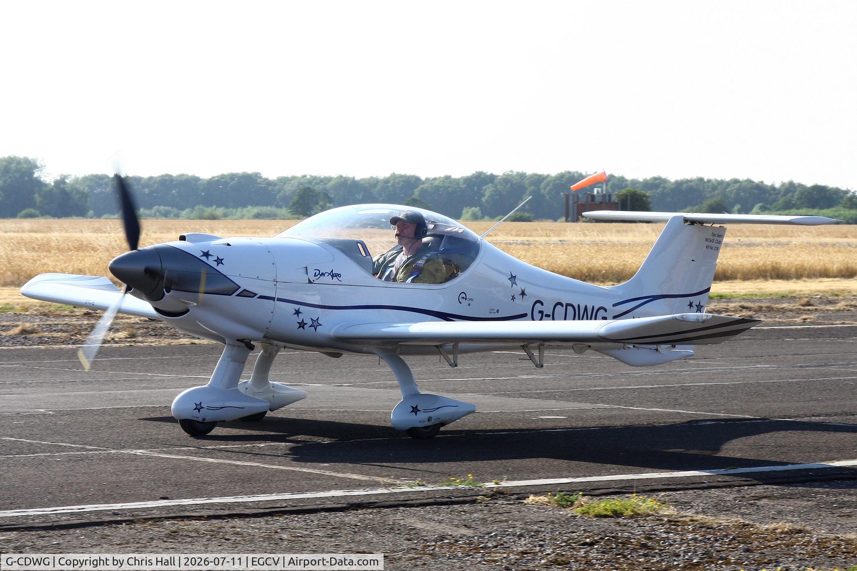 Aircraft G-CDWG, 2007 Dyn'Aero MCR-01 Club, c/n PFA 301A-14132, Sleapkosh 26, day 2, 11/07/26, at EGCV, photo by Chris Hall