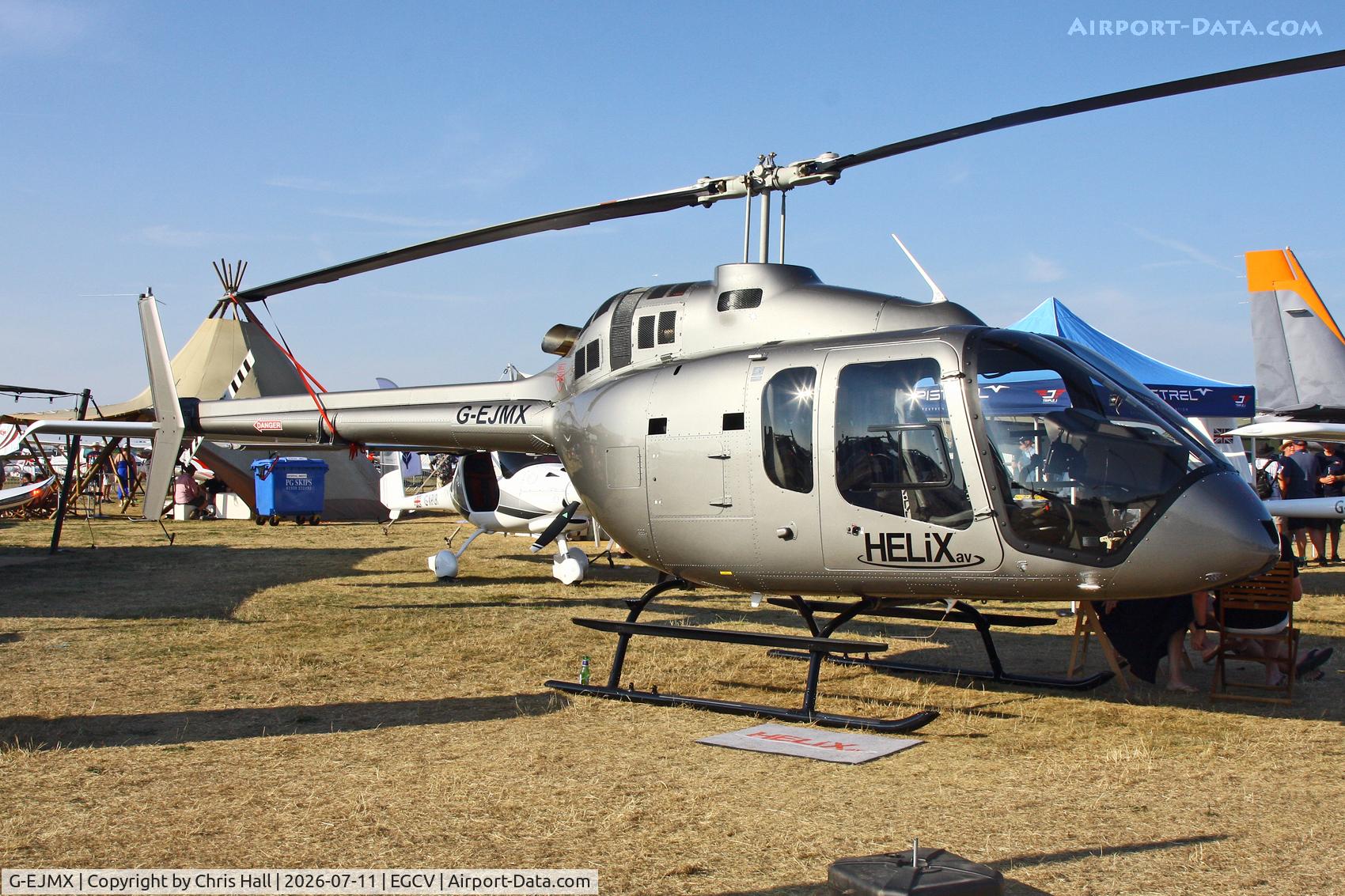 G-EJMX, 2025 Bell 505 Jet Ranger X, c/n 65609, Sleapkosh 26, day 2, 11/07/26