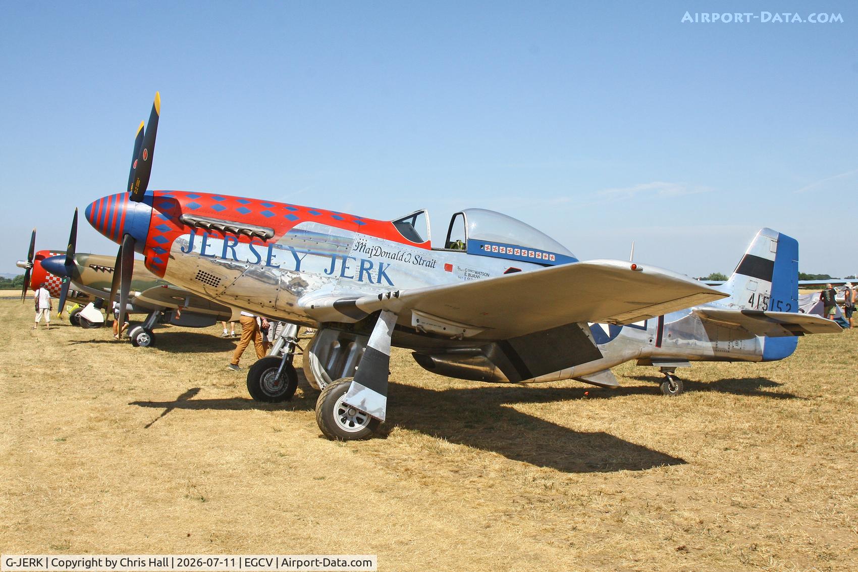 G-JERK, 1948 Commonwealth Aircraft Corporation CA-18 MK 21 (Mustang P-51D), c/n 1435, Sleapkosh 26, day 2, 11/07/26