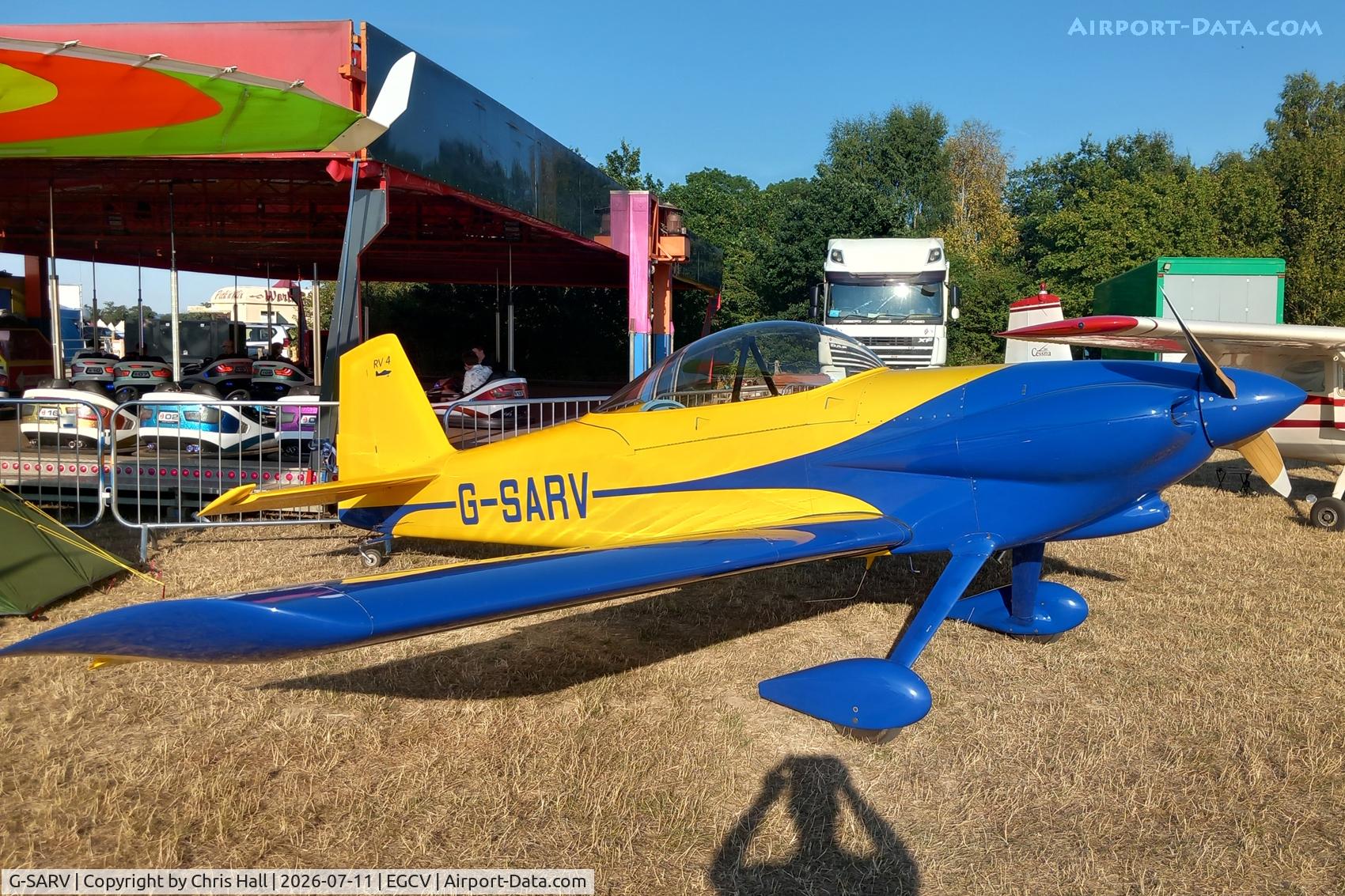 G-SARV, 2002 Vans RV-4, c/n PFA 181-12606, Sleapkosh 26, day 2, 11/07/26