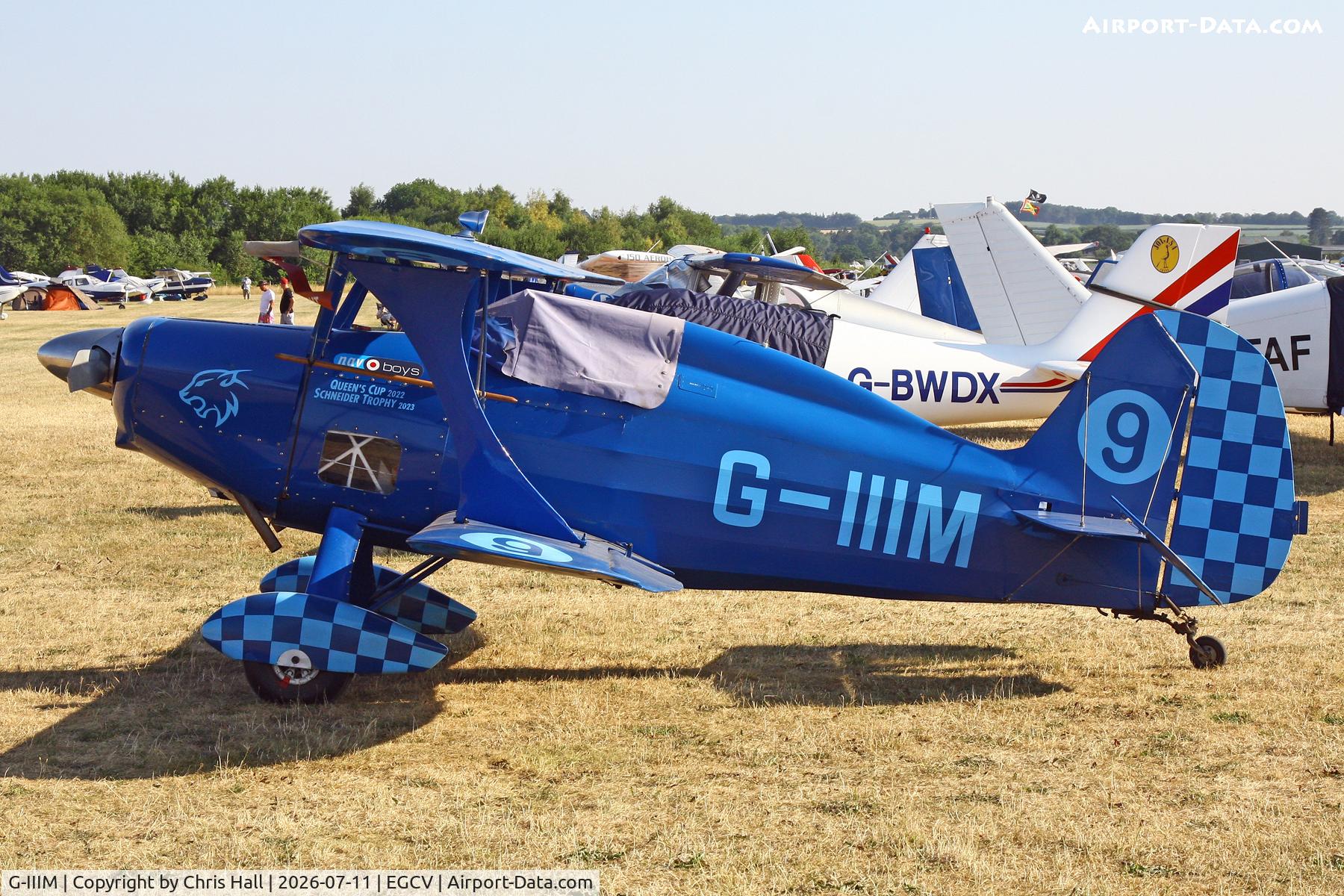 Aircraft G-IIIM, 1974 Stolp SA-100 Starduster, c/n 4258549, Sleapkosh 26, day 2, 11/07/26, at EGCV, photo by Chris Hall