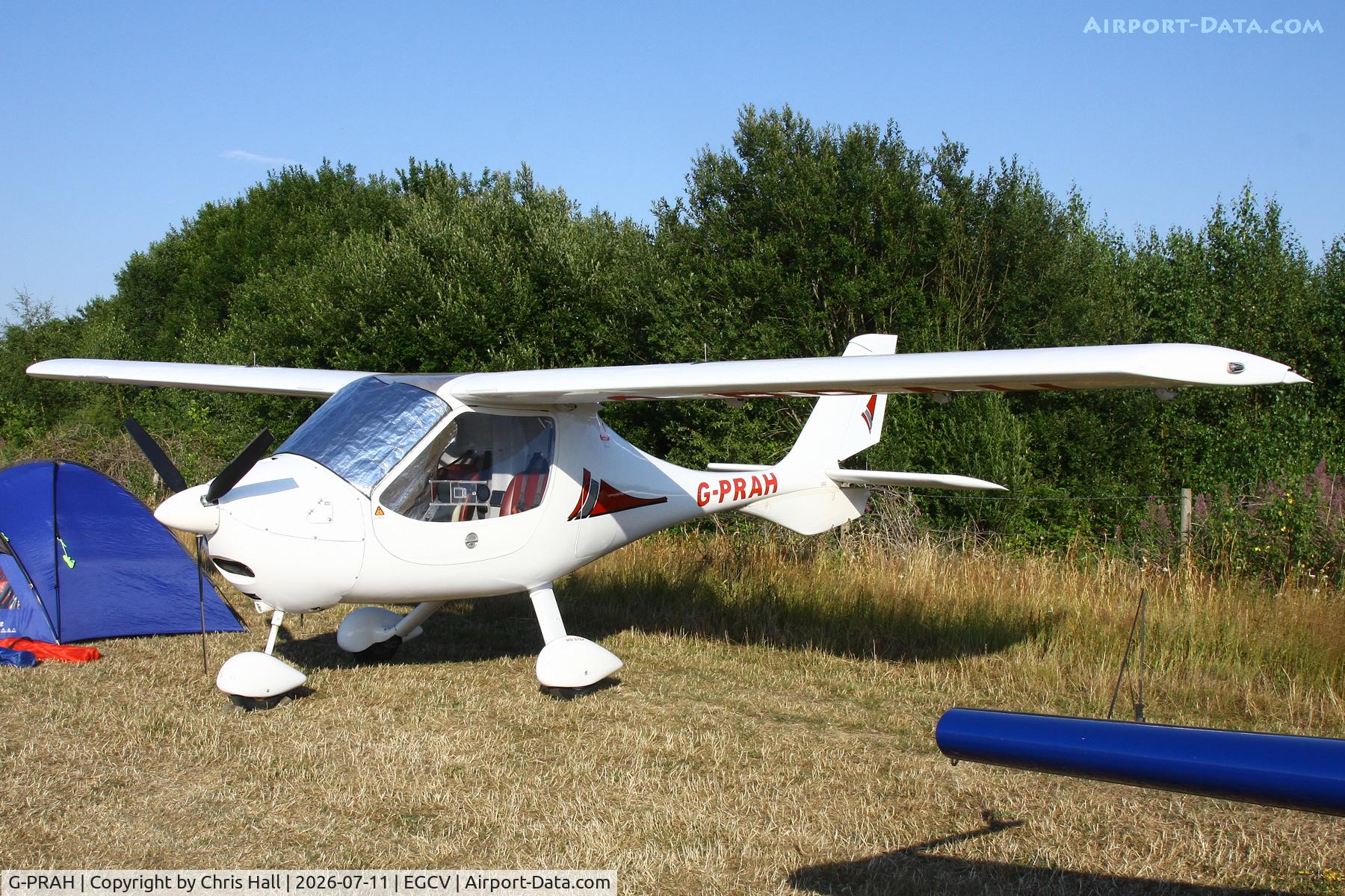 Aircraft G-PRAH, 2001 Flight Design CT2K, c/n 01-06-01-12, Sleapkosh 26, day 2, 11/07/26, at EGCV, photo by Chris Hall