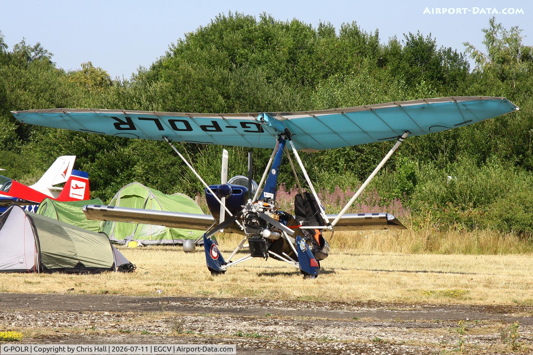 Aircraft G-POLR, 2016 P&M Aviation QuikR, c/n 8746, Sleapkosh 26, day 2, 11/07/26, at EGCV, photo by Chris Hall