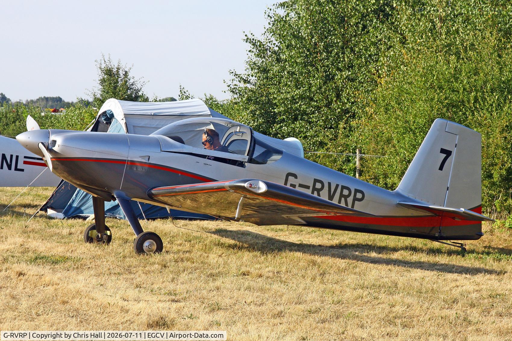 Aircraft G-RVRP, 2003 Vans RV-7, c/n PFA 323-14085, Sleapkosh 26, day 2, 11/07/26, at EGCV, photo by Chris Hall