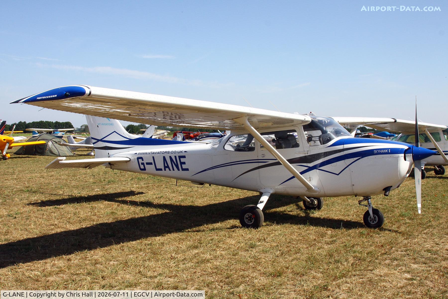 Aircraft G-LANE, 1979 Reims Cessna F172N, c/n 1853, Sleapkosh 26, day 2, 11/07/26, at EGCV, photo by Chris Hall