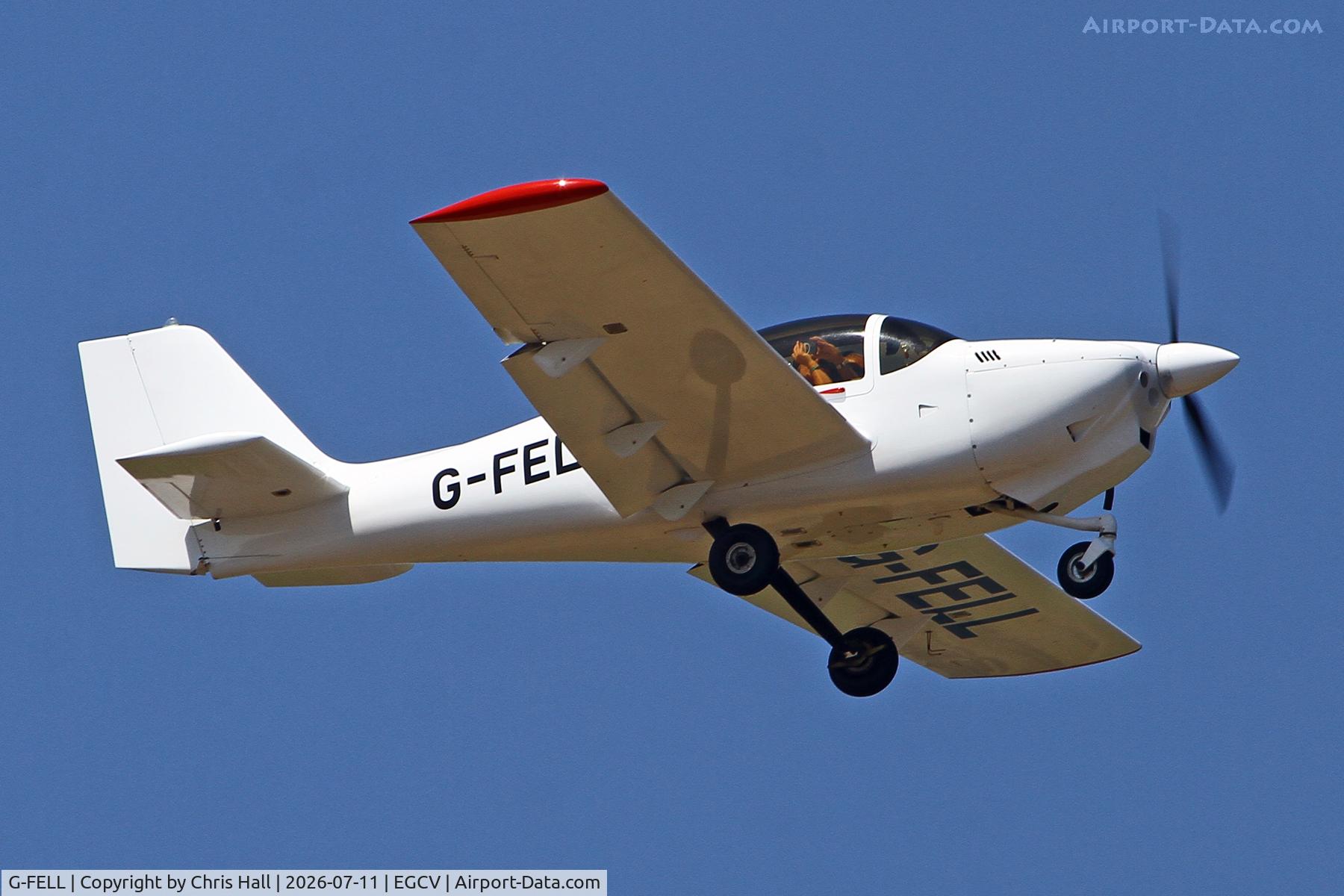 Aircraft G-FELL, 1998 Europa XS Tri-Gear, c/n PFA 247-13208, Sleapkosh 26, day 2, 11/07/26, at EGCV, photo by Chris Hall