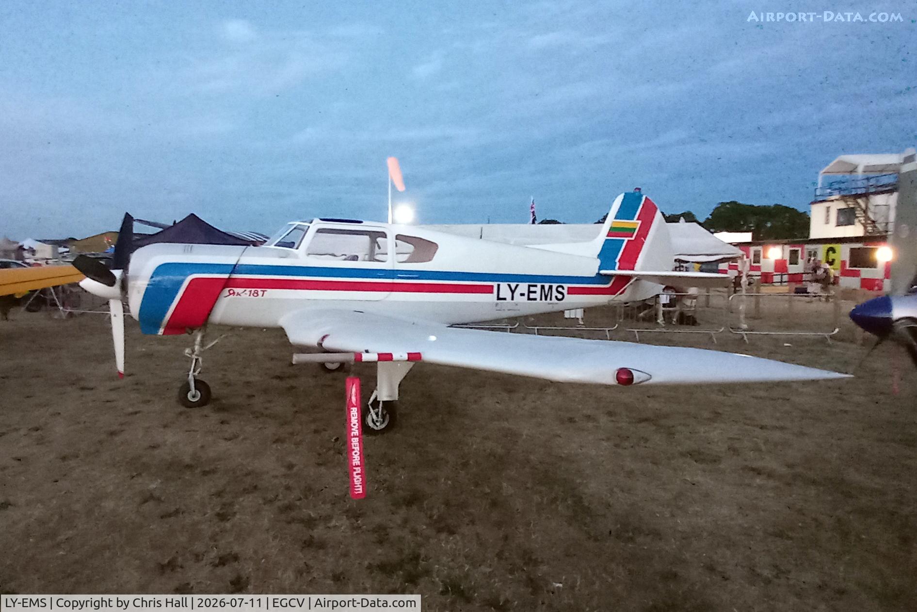 LY-EMS, Yakovlev Yak-18T, c/n 1533, Sleapkosh 26, day 2, 11/07/26