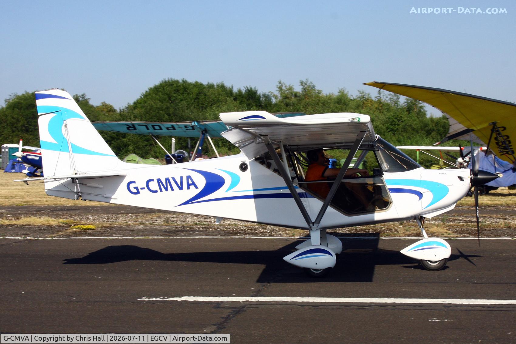 Aircraft G-CMVA, 2024 Best Off Sky Ranger Nynja 912S, c/n BMAA/HB/759, Sleapkosh 26, day 2, 11/07/26, at EGCV, photo by Chris Hall