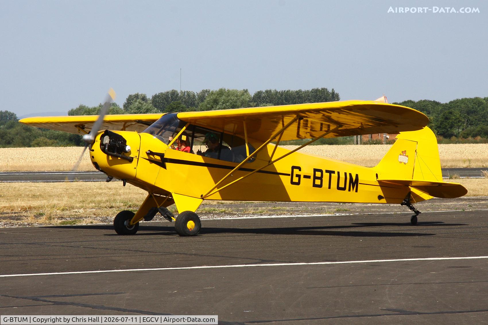 G-BTUM, 1946 Piper J3C-65 Cub Cub, c/n 19516, Sleapkosh 26, day 2, 11/07/26