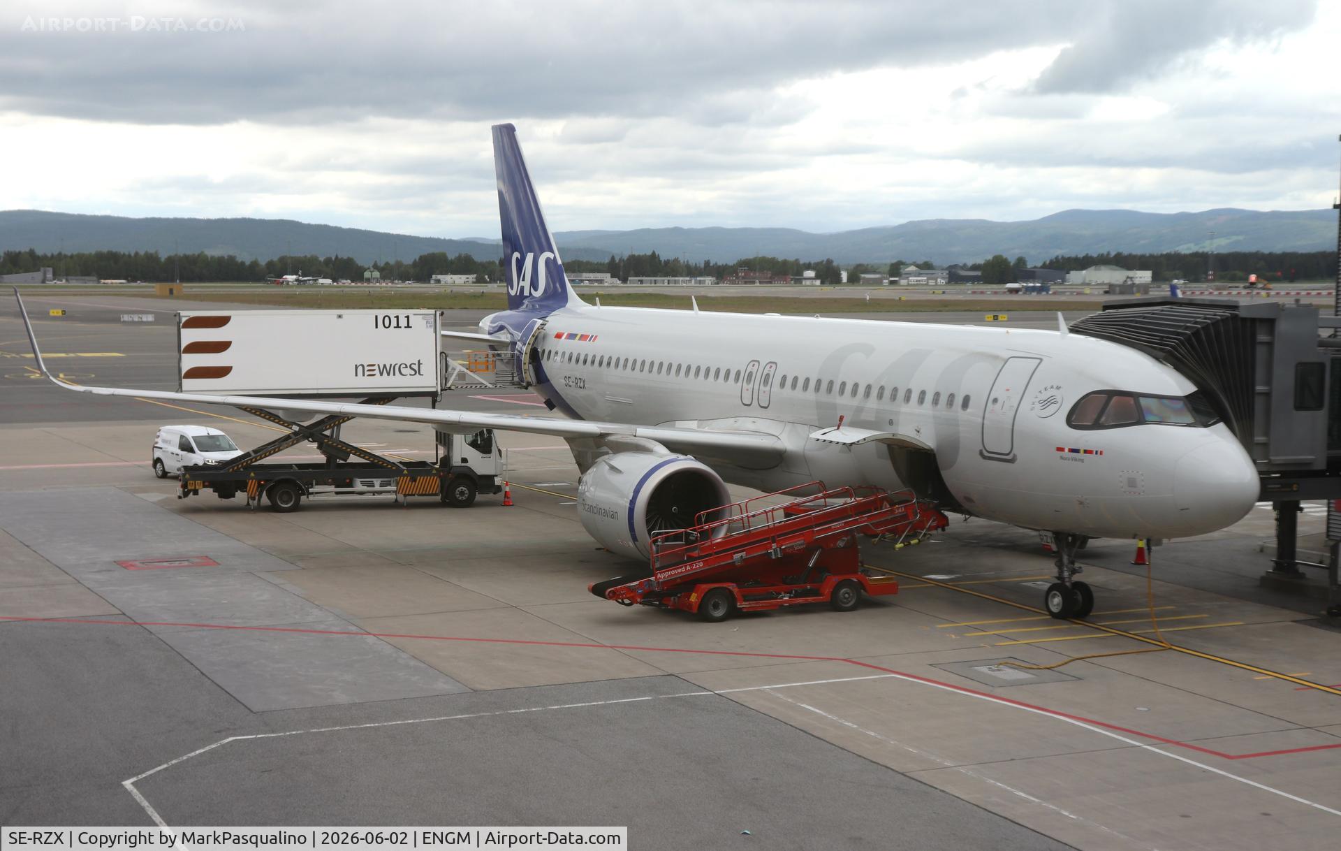 Aircraft SE-RZX, 2023 Airbus A320-251N, c/n 11421, Airbus A320-251N, at ENGM, photo by MarkPasqualino