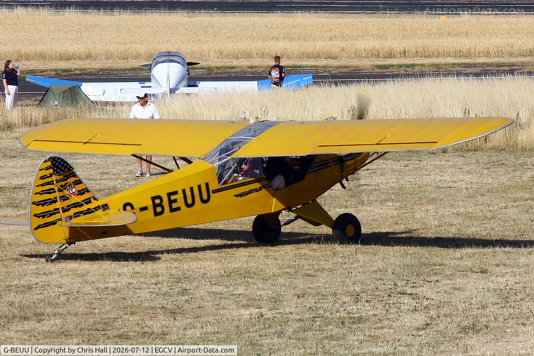 G-BEUU, 1951 Piper L-18C Super Cub (PA-18-95), c/n 18-1551, Sleapkosh 26, day 3, 12/07/26