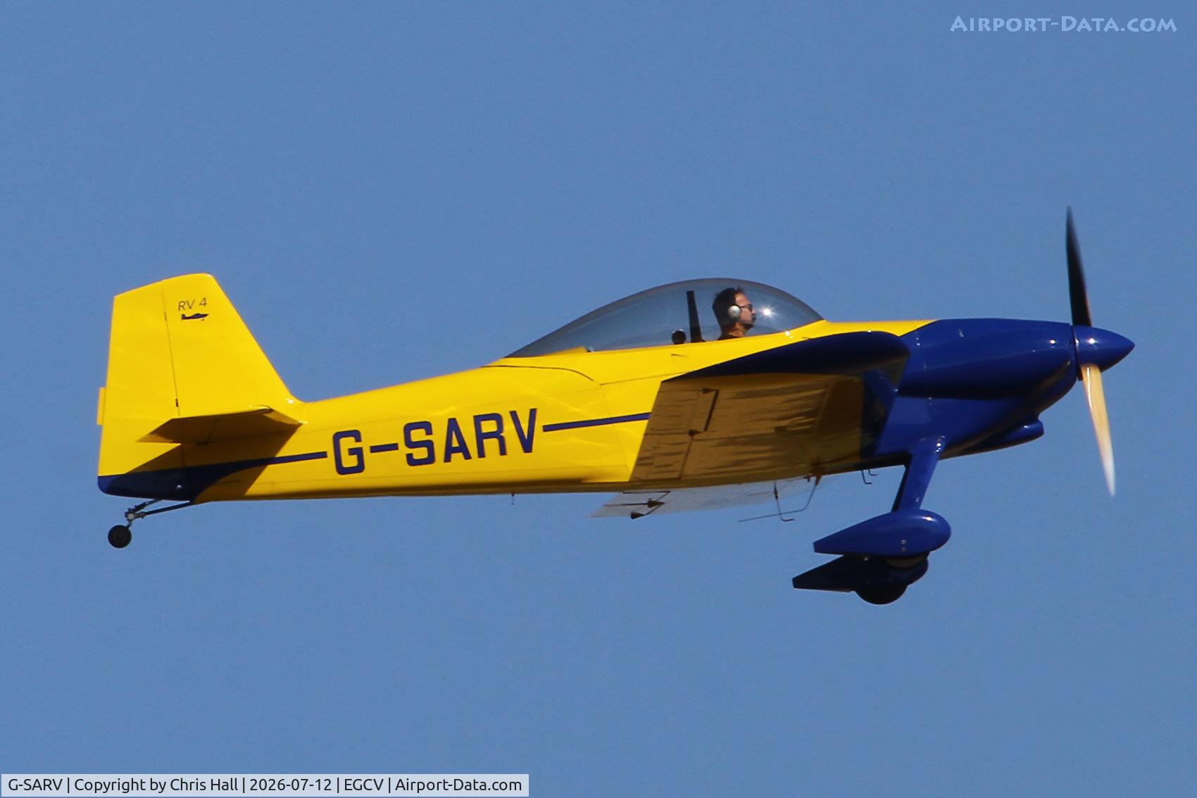 G-SARV, 2002 Vans RV-4, c/n PFA 181-12606, Sleapkosh 26, day 3, 12/07/26