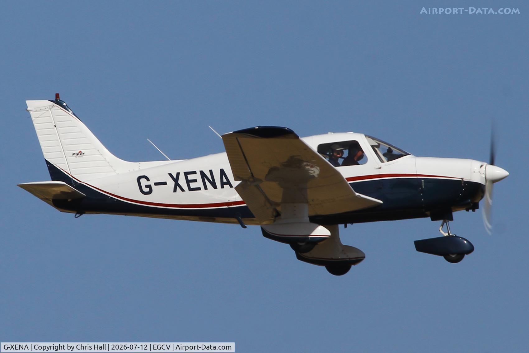 G-XENA, 1977 Piper PA-28-161 Cherokee Warrior II, c/n 28-7716158, Sleapkosh 26, day 3, 12/07/26