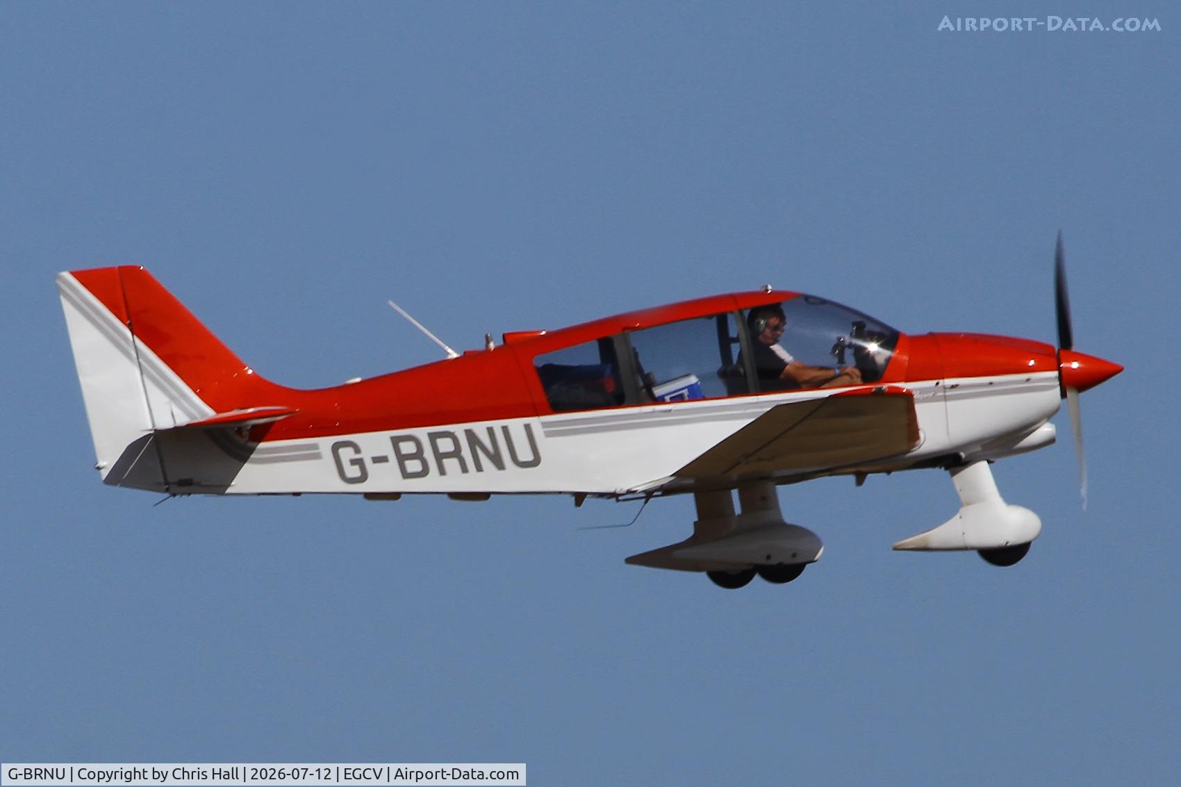 G-BRNU, 1989 Robin DR-400-180 Regent Regent, c/n 1937, Sleapkosh 26, day 3, 12/07/26