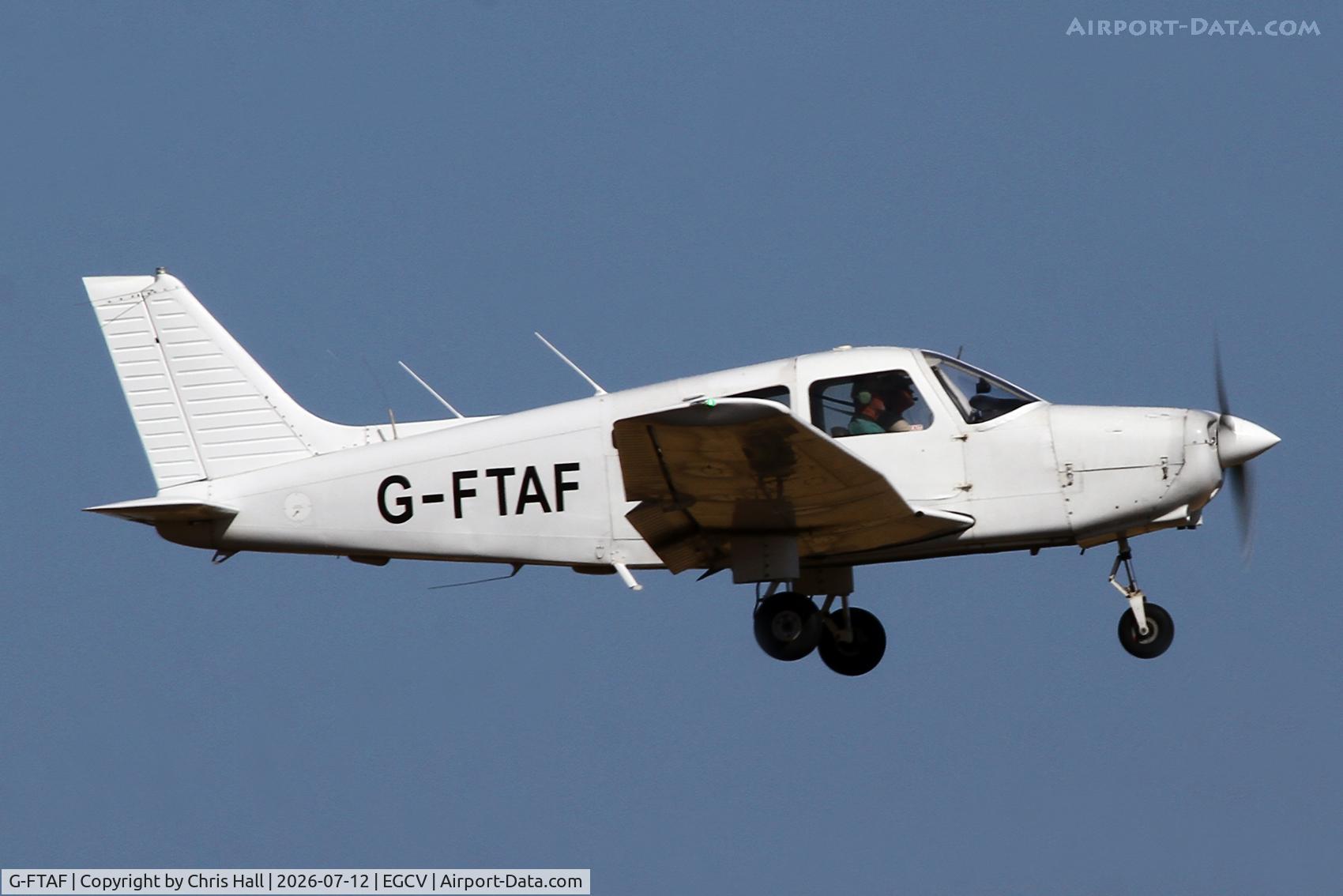 G-FTAF, 1982 Piper PA-28-161 Cherokee Warrior II, c/n 28-8216077, Sleapkosh 26, day 3, 12/07/26