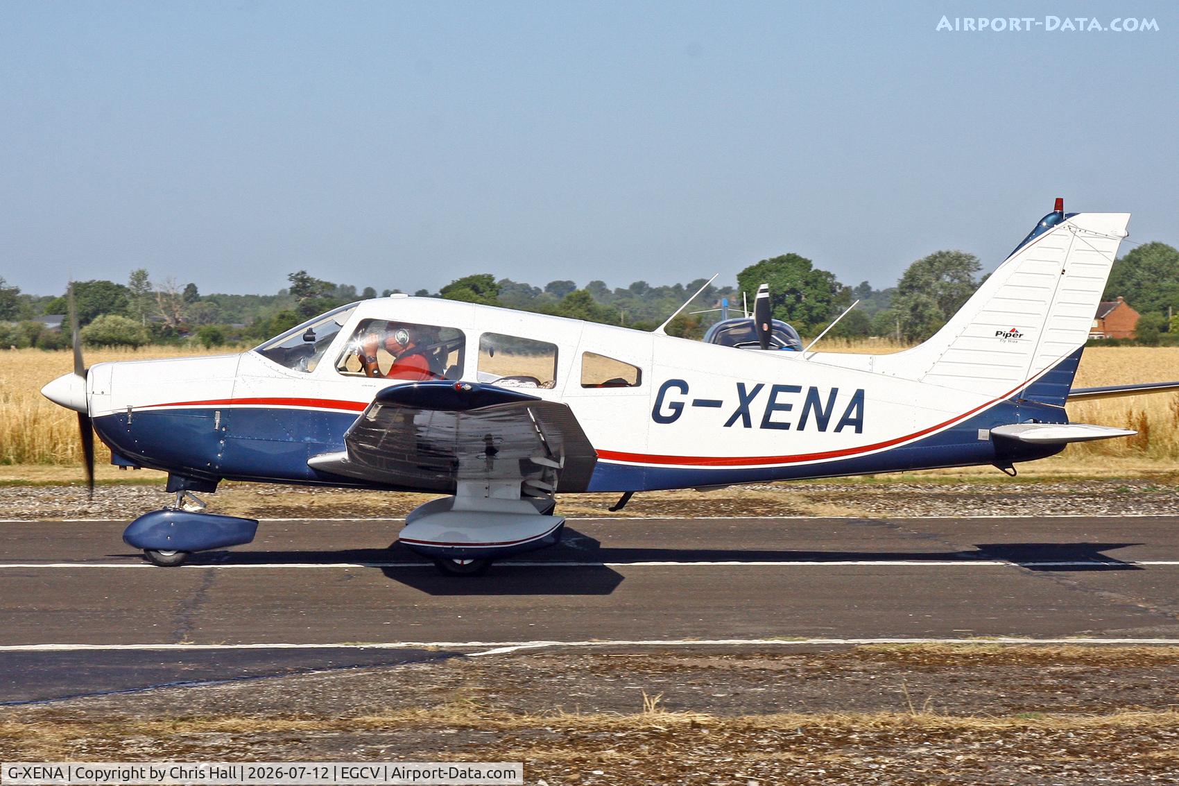 G-XENA, 1977 Piper PA-28-161 Cherokee Warrior II, c/n 28-7716158, Sleapkosh 26, day 3, 12/07/26