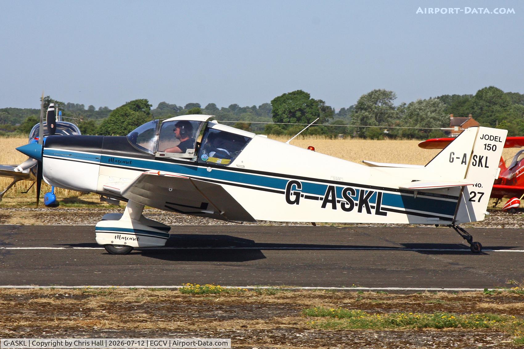 G-ASKL, 1963 SAN Jodel D-150 Mascaret, c/n 27, Sleapkosh 26, day 3, 12/07/26