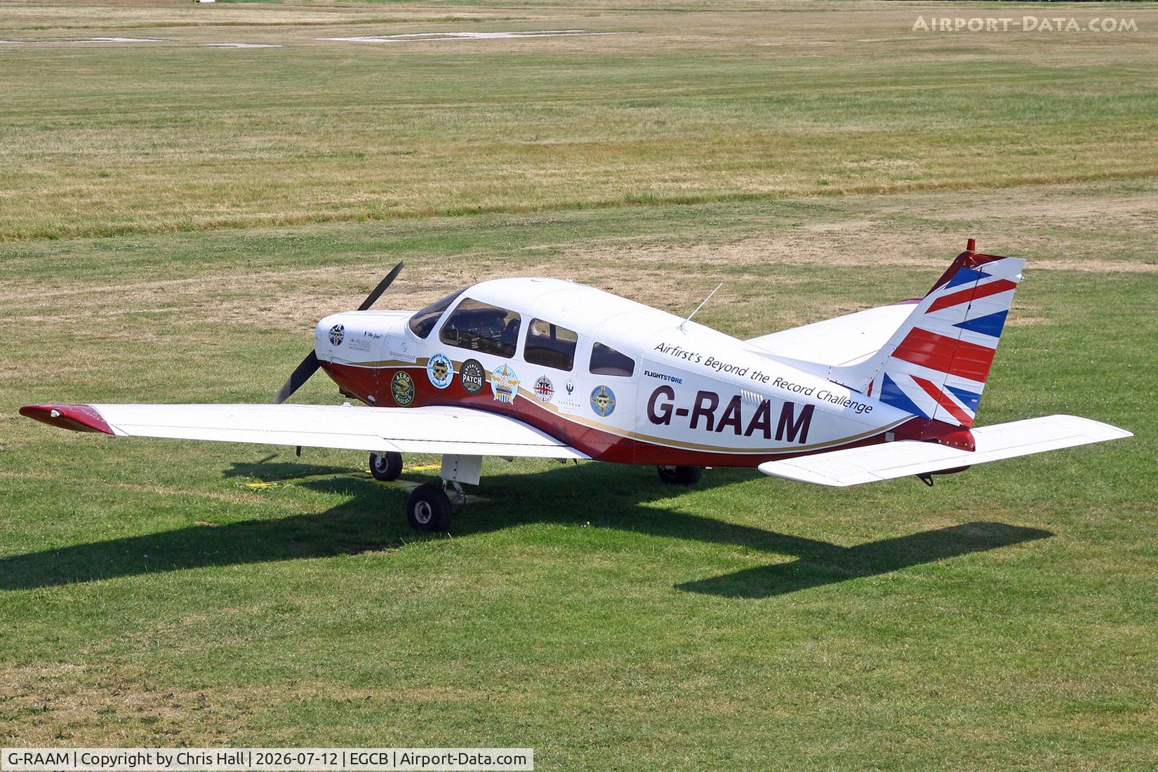 G-RAAM, 1980 Piper PA-28-161 Cherokee Warrior II, c/n 28-8016276, Barton