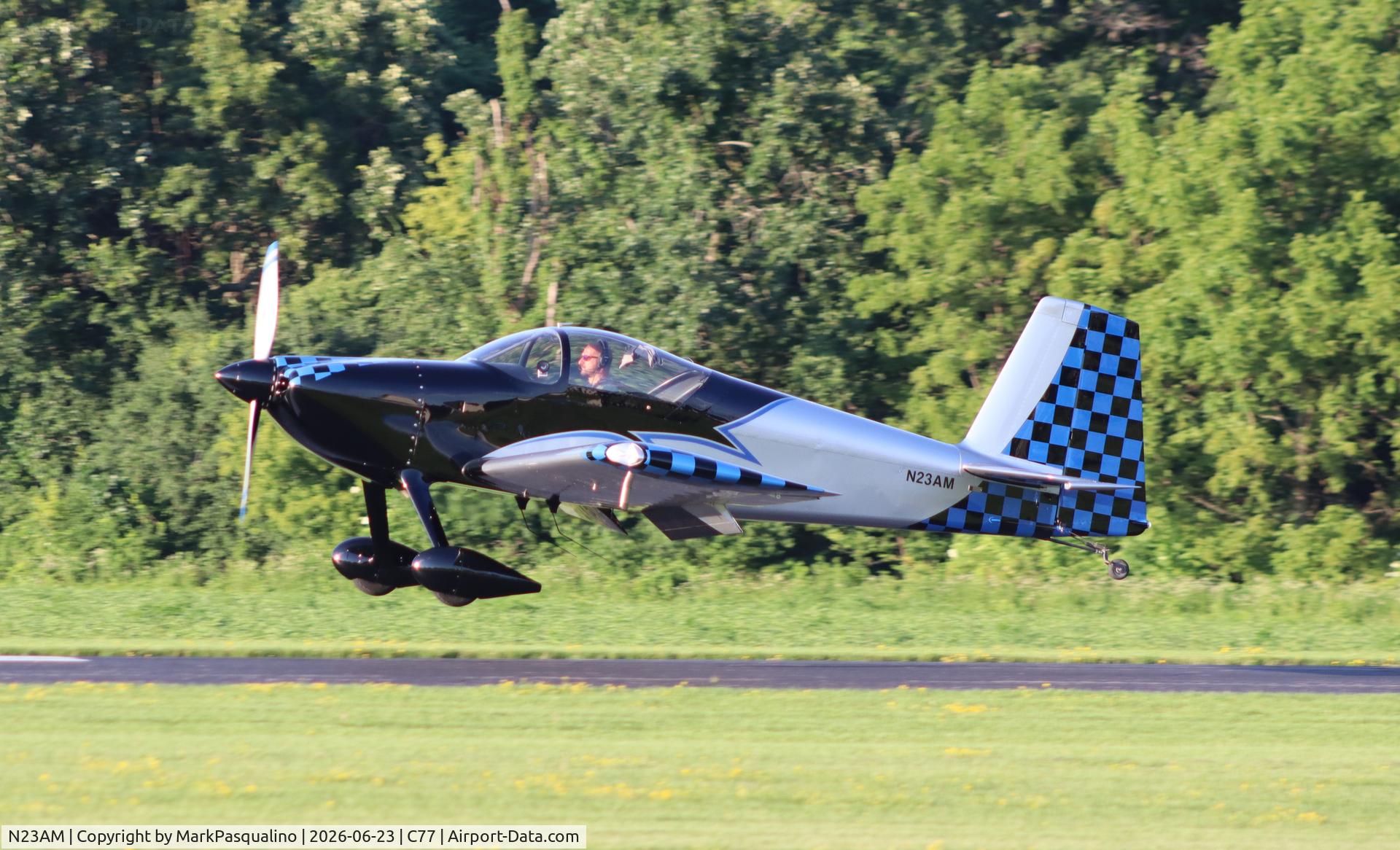 Aircraft N23AM, 2016 Vans RV-7, c/n 74167, Vans RV-7, at C77, photo by MarkPasqualino