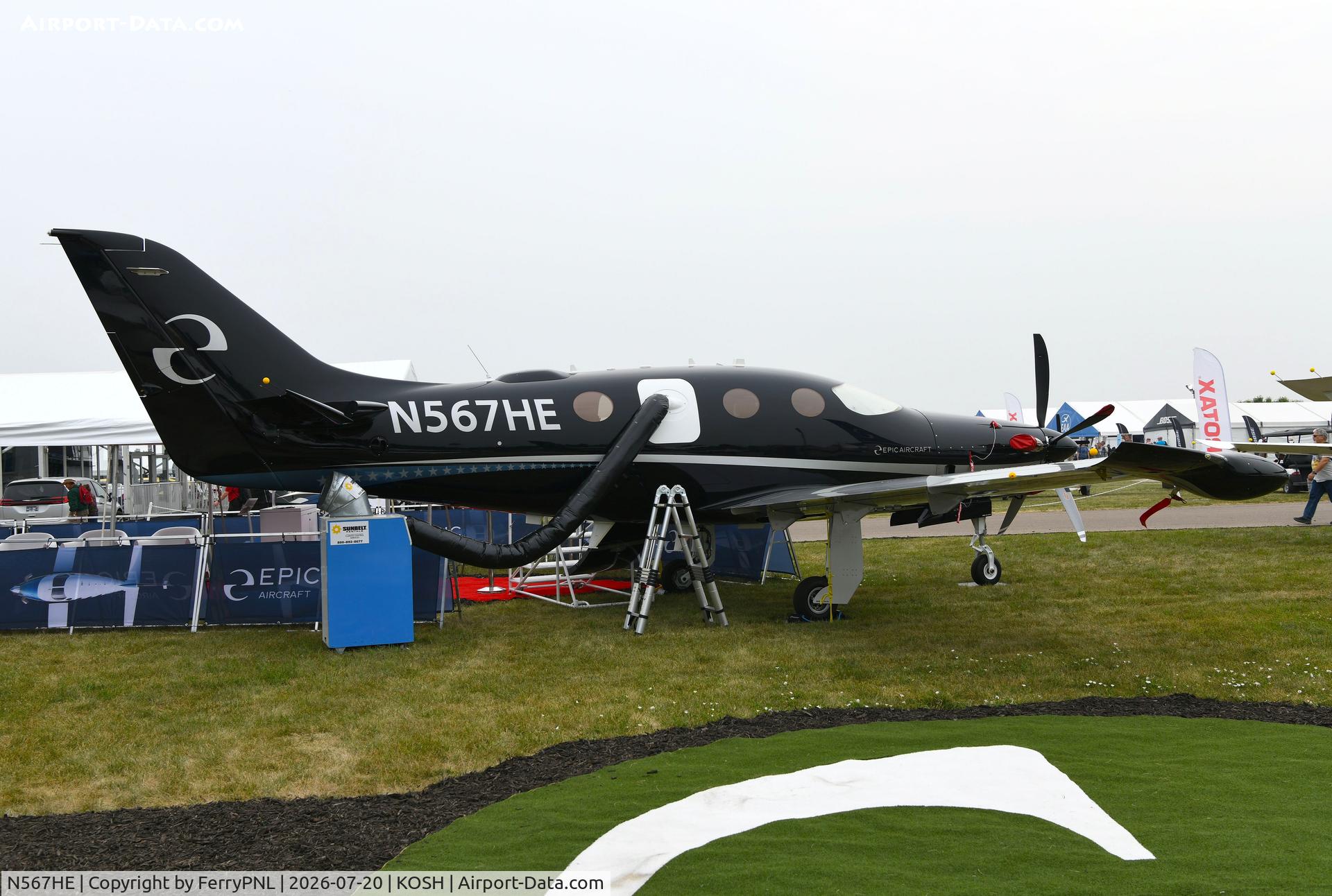 N567HE, 2026 Epic Aircraft LLC E1000, c/n K122, Epic E1000 demo plane