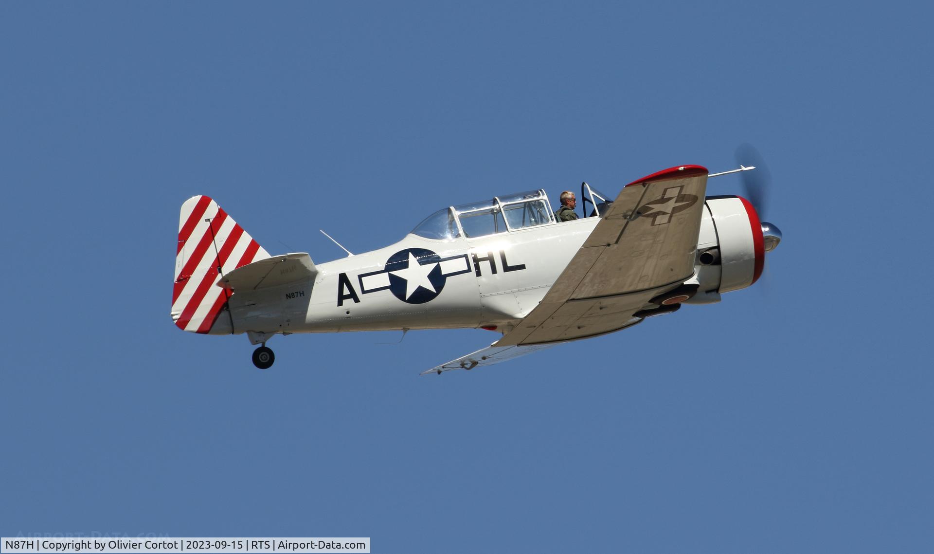 N87H, 1941 North American AT-6D Texan, c/n 41-34571, 2023