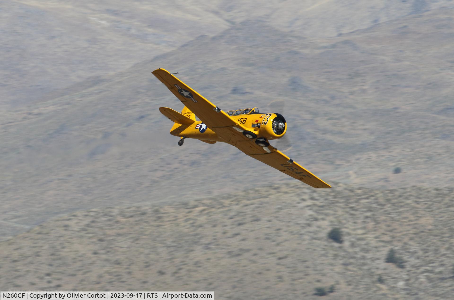 N260CF, 1941 North American T-6G Texan, c/n 168-680, 2023 air races
