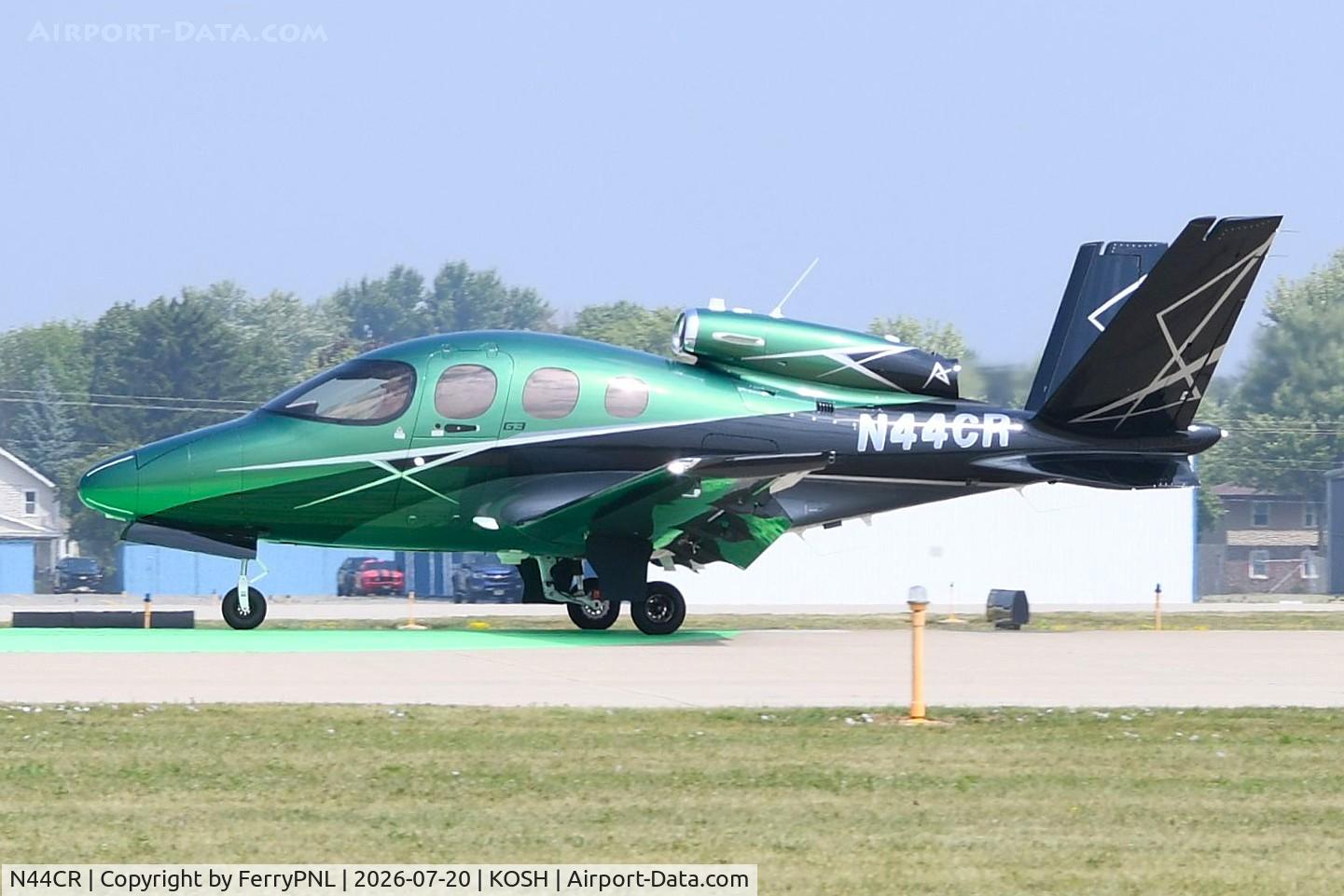 N44CR, 2026 Cirrrus Desing Corp SF50 G3, c/n 0784, Arrival of SF50 