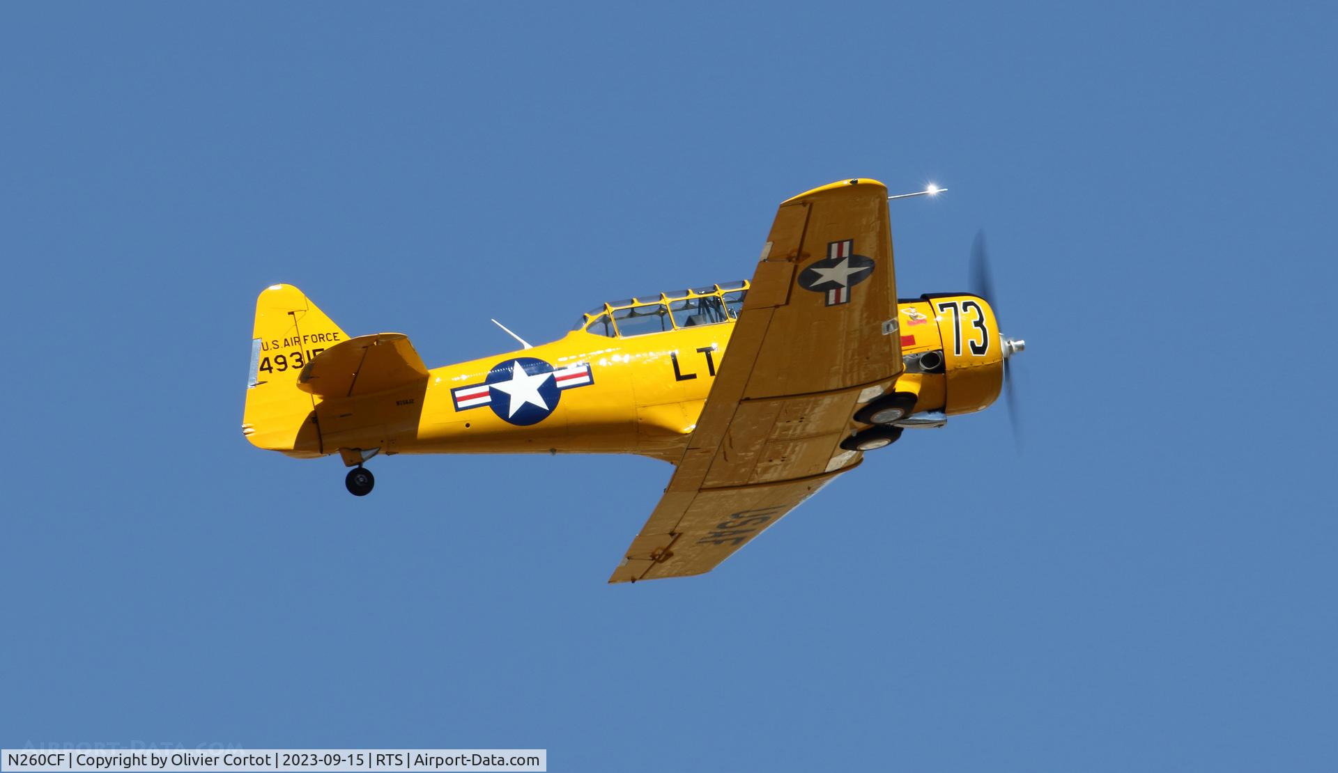 N260CF, 1941 North American T-6G Texan, c/n 168-680, 2023 air races