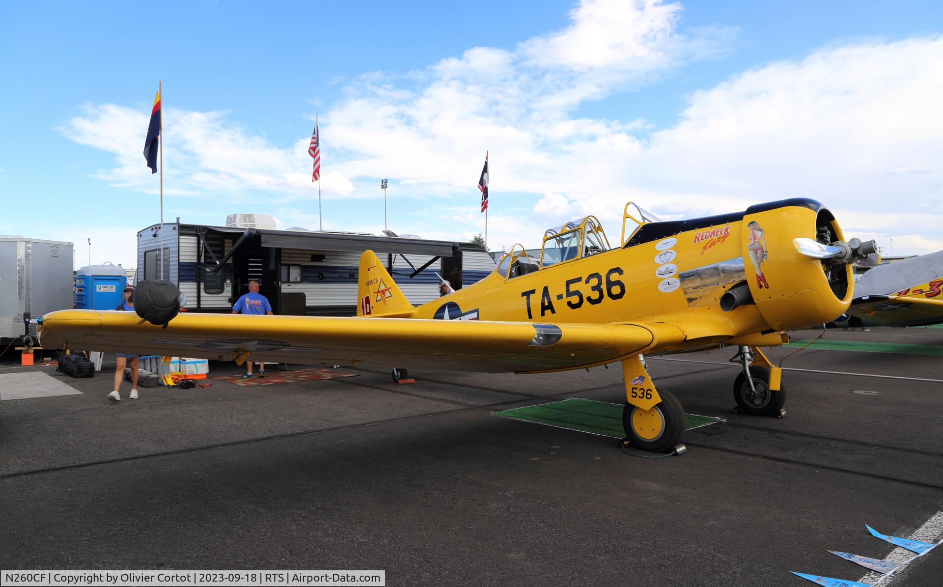 N260CF, 1941 North American T-6G Texan, c/n 168-680, 2023 air races