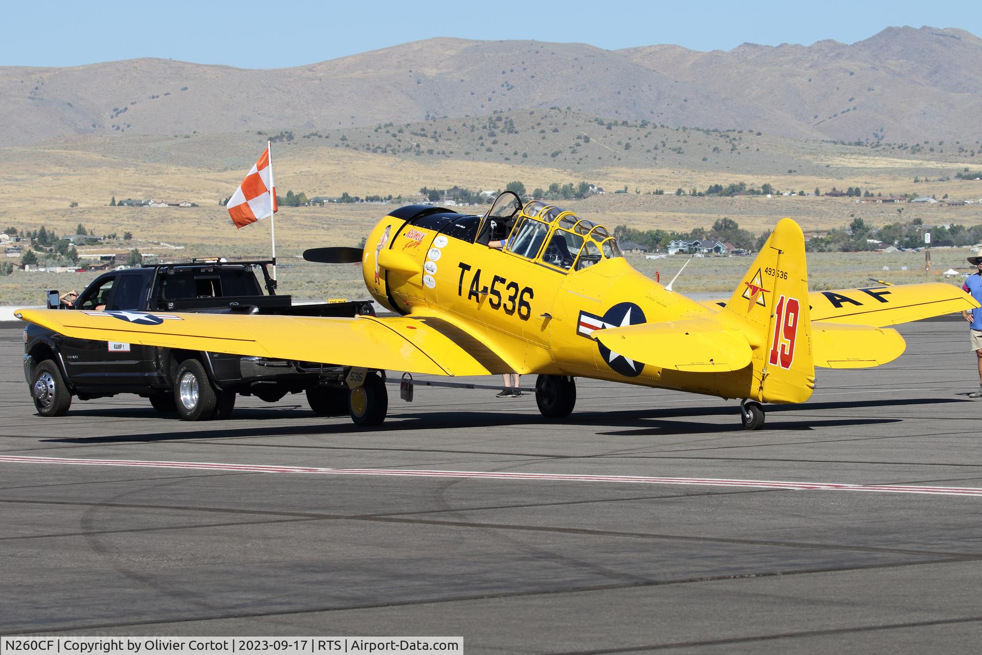 N260CF, 1941 North American T-6G Texan, c/n 168-680, 2023 air races