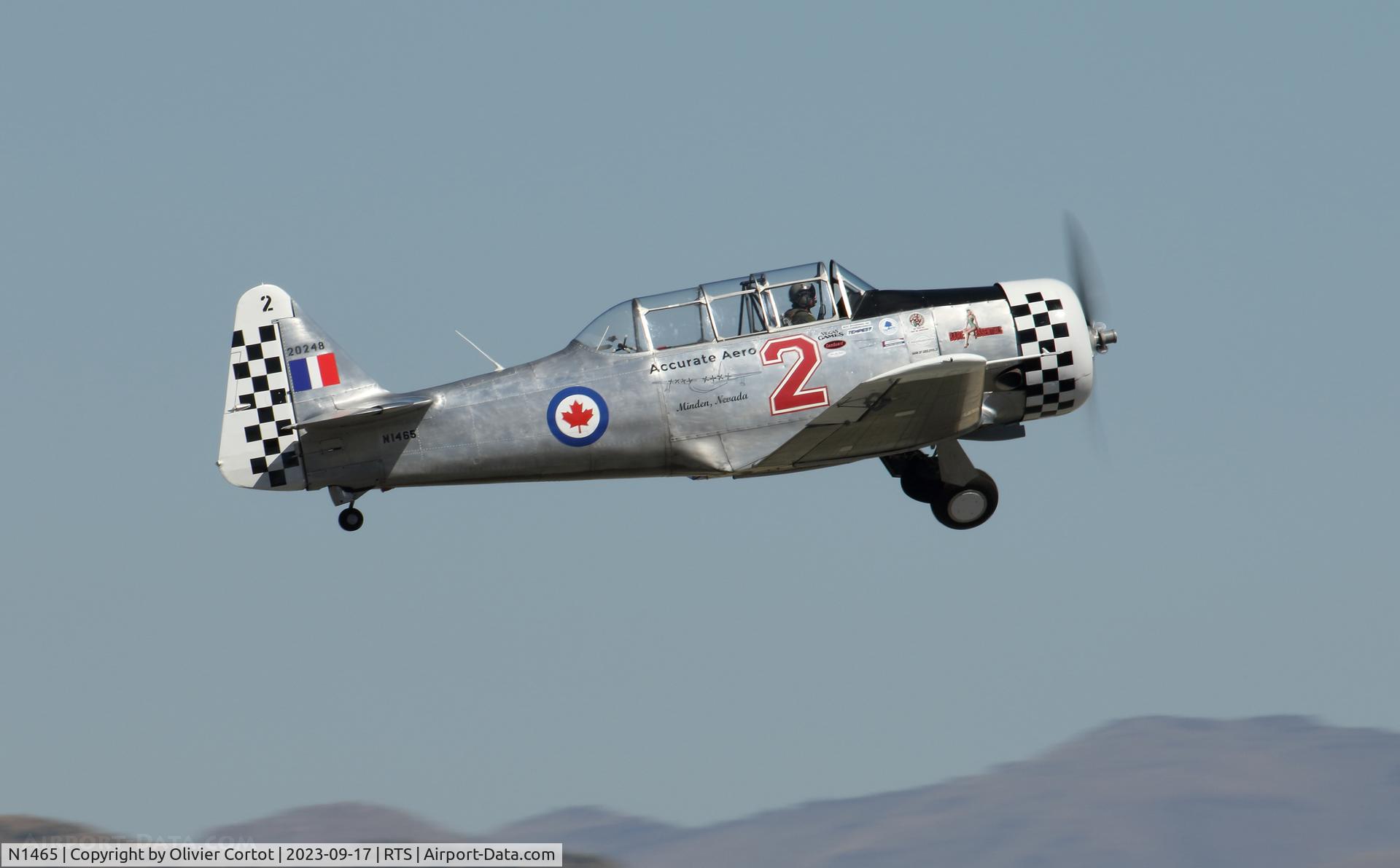 N1465, 1952 Canadian Car & Foundry Harvard MK IV, c/n CCF4-39, 2023 air races