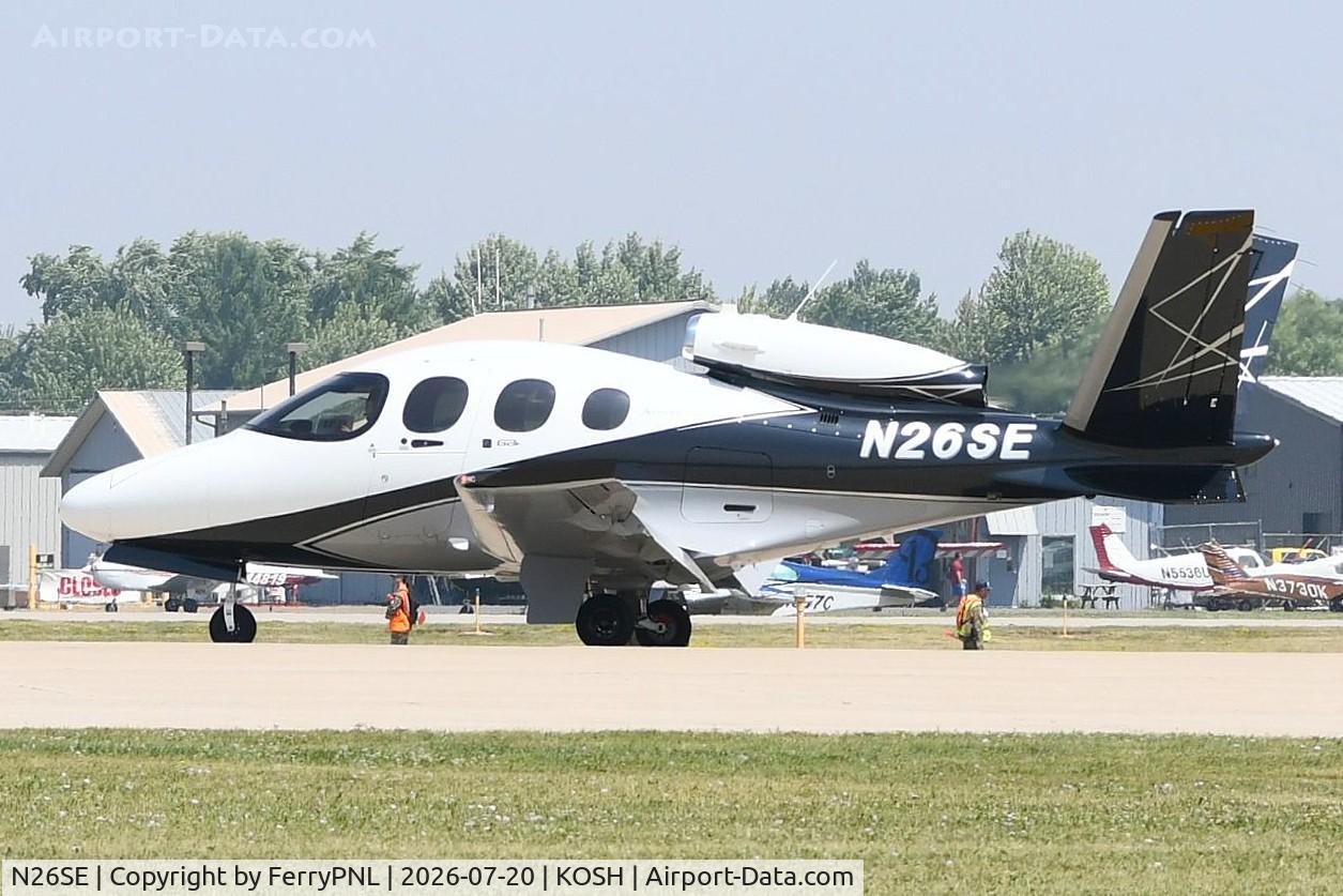 N26SE, 2021 Cirrus Design Corp SF50G2 VisionJet, c/n 0304, Arrival of Fly Escapes SF50