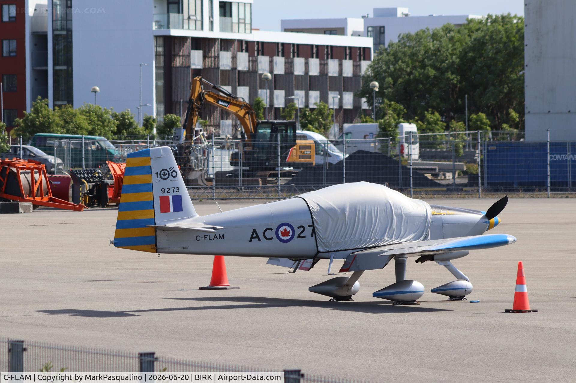 Aircraft C-FLAM, 2011 Vans RV-7A, c/n 712184, Vans RV-7A, at BIRK, photo by MarkPasqualino