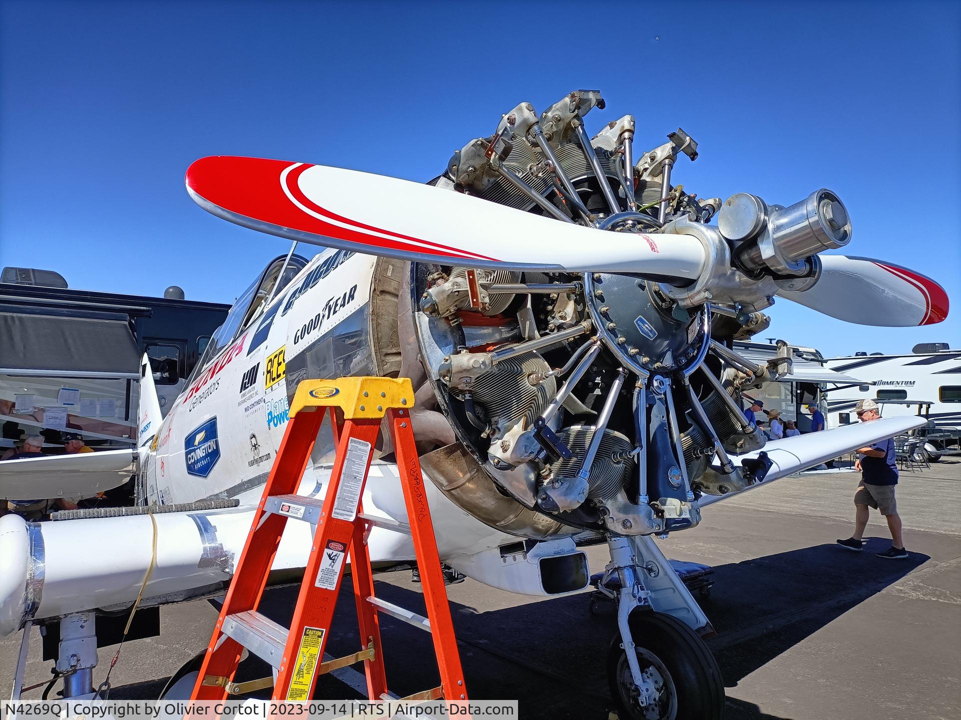 N4269Q, 1953 North American T-6G Texan, c/n 197-5, 2023 air races