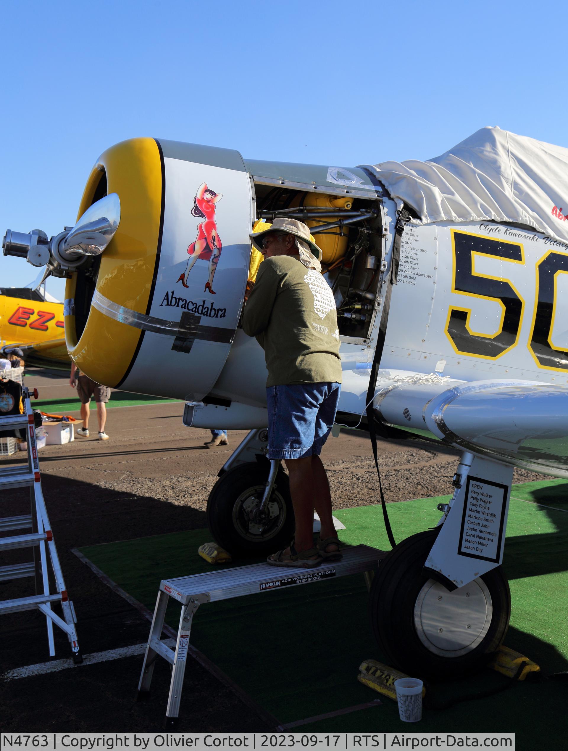 N4763, Noorduyn AT-16 Harvard II, c/n 76-3701, 2023 air races