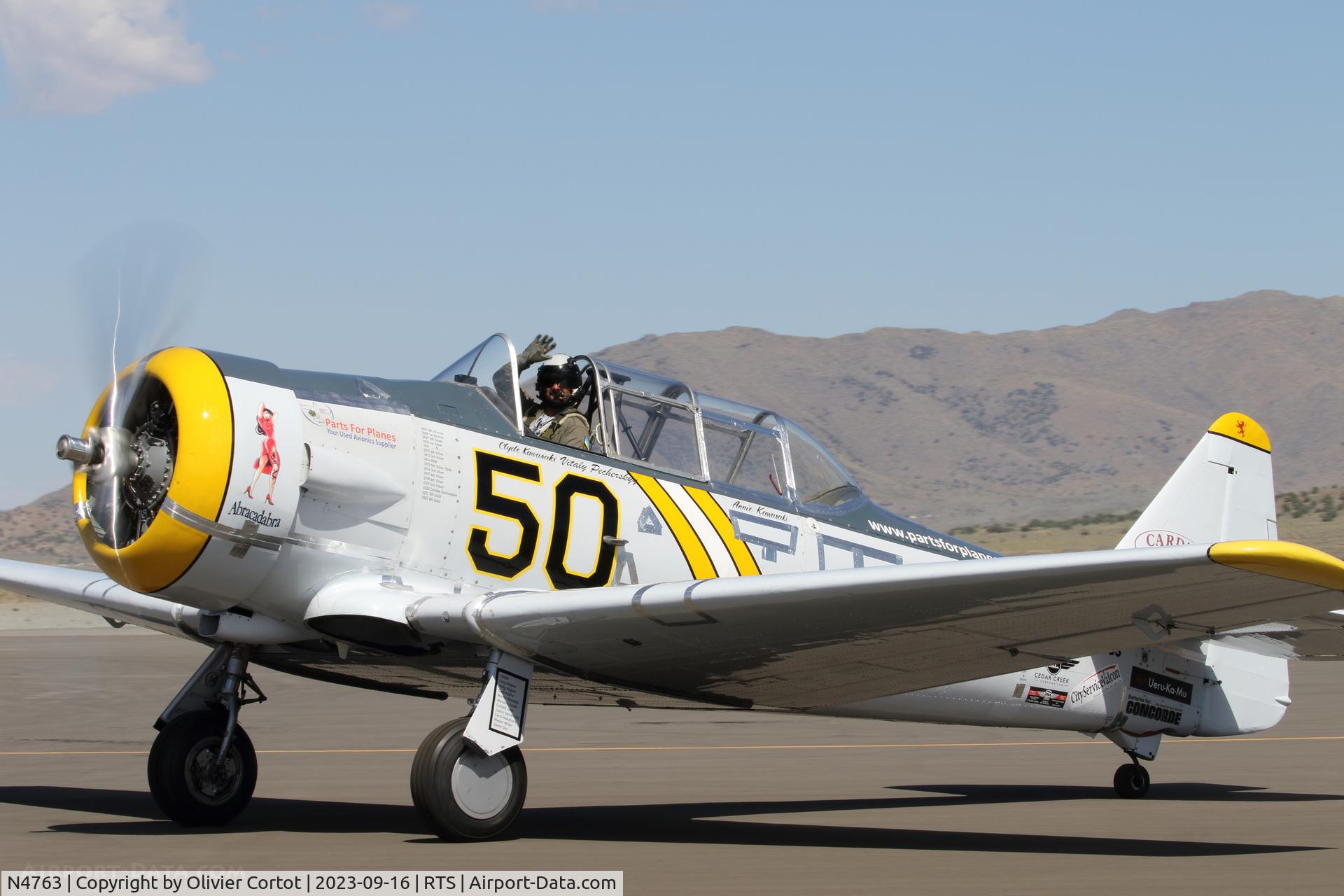 N4763, Noorduyn AT-16 Harvard II, c/n 76-3701, 2023 air races