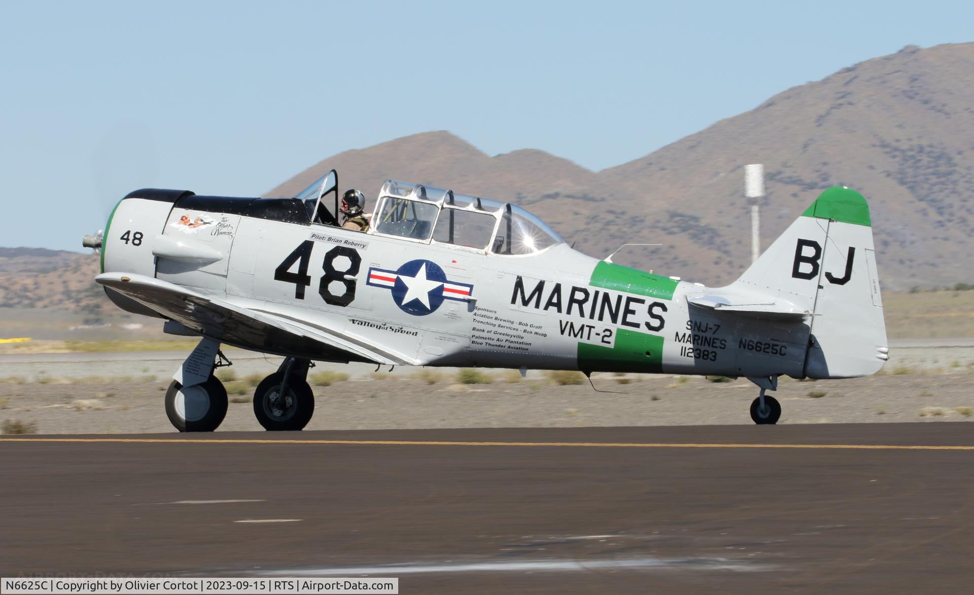 N6625C, 1949 North American T-6G Texan, c/n 168-204, 2023 air races