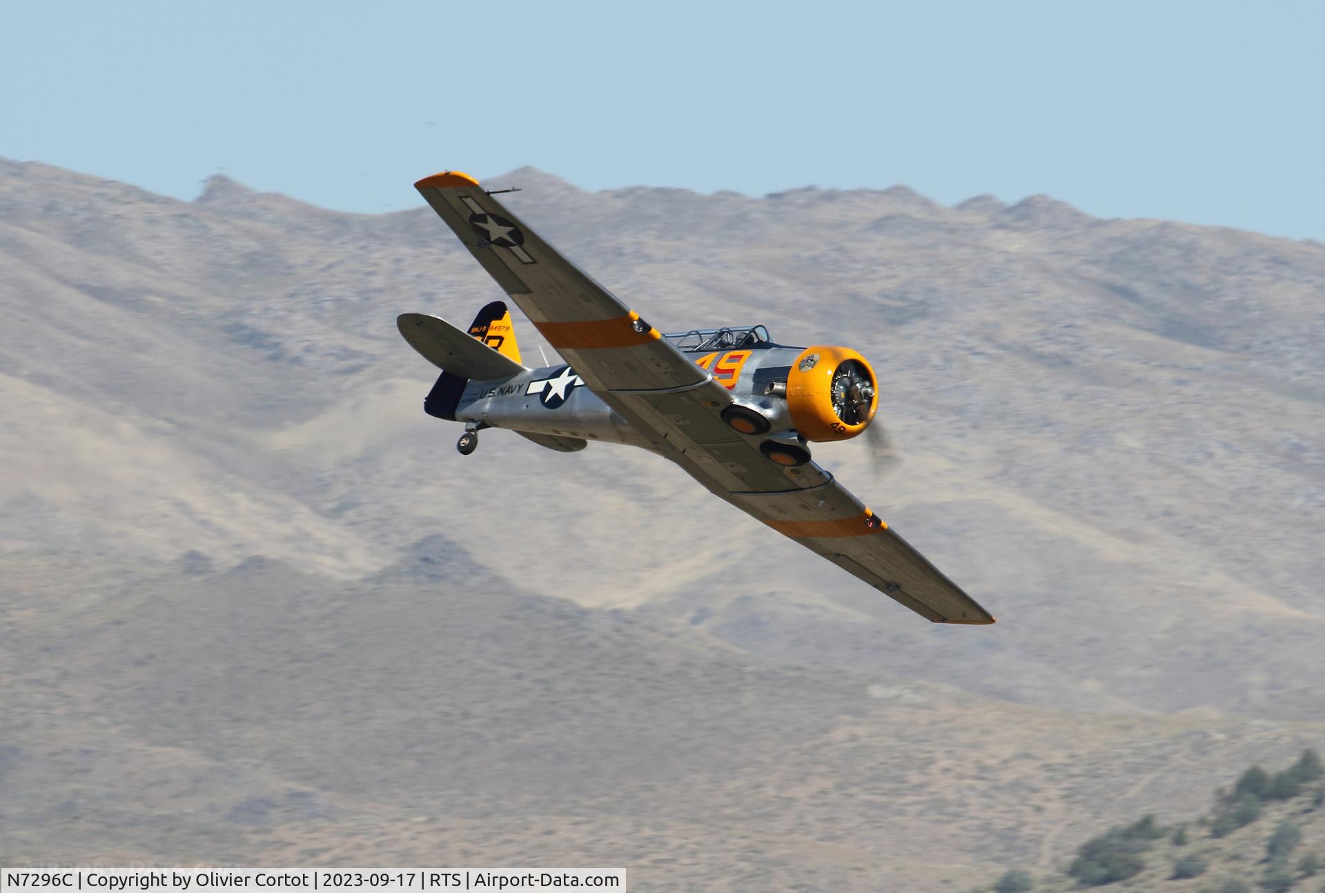 N7296C, North American SNJ-5 Texan, c/n 84979, 2023 air races