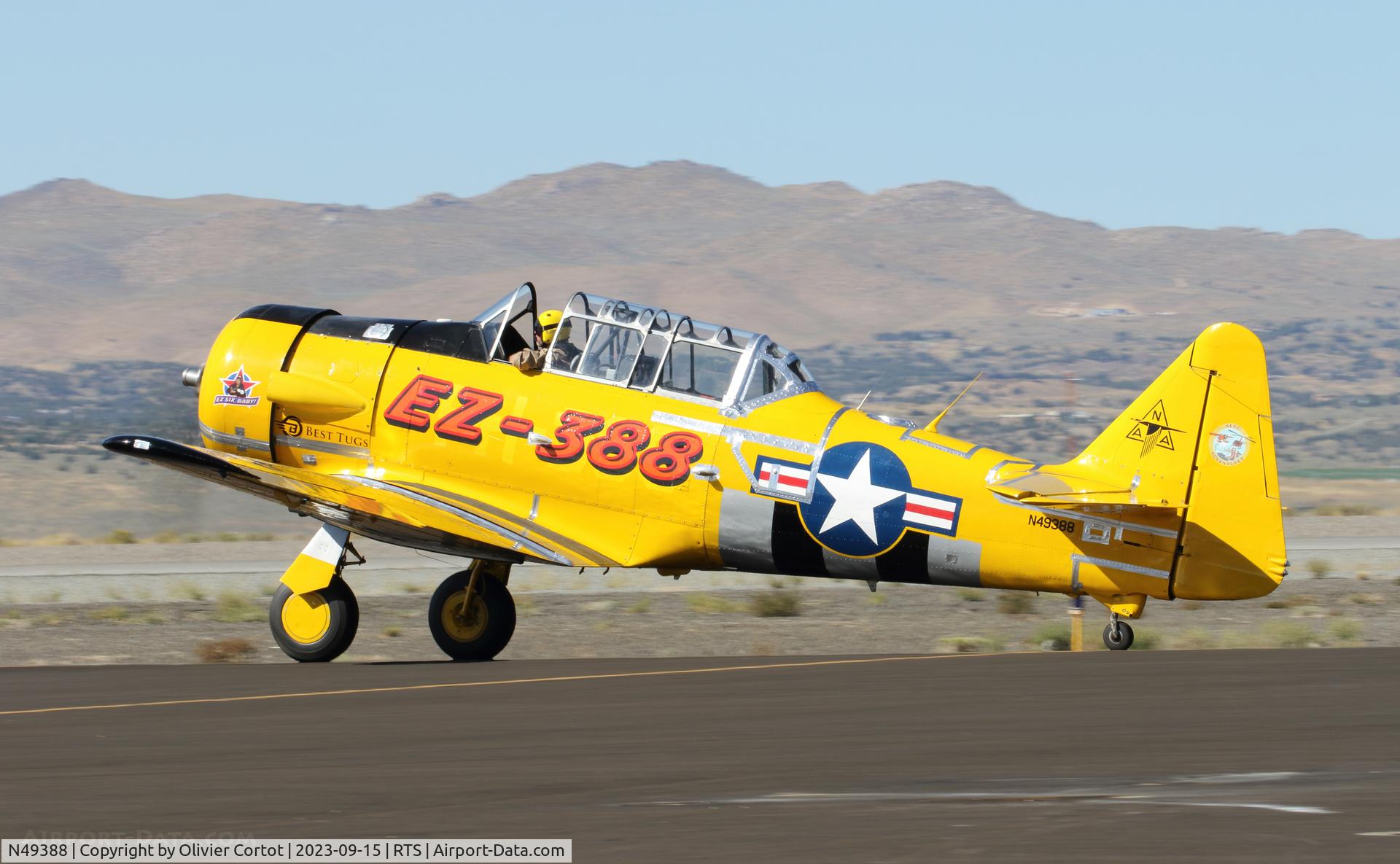N49388, 1950 North American T-6G Texan, c/n 168-169, 2023 air races