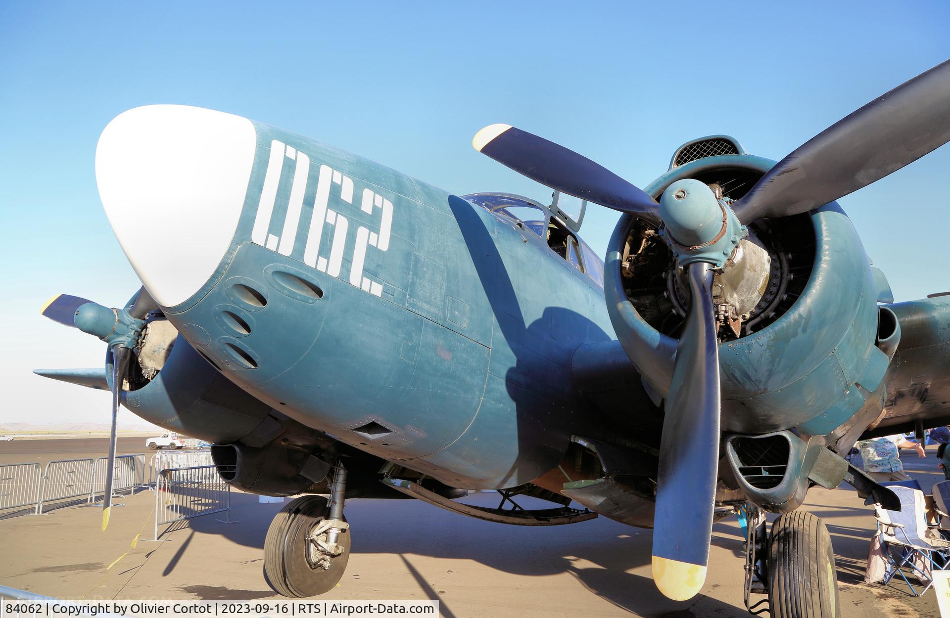Aircraft 84062, 1945 Lockheed PV-2D Harpoon, c/n 15-1606, 2023 air races, at RTS, photo by Olivier Cortot