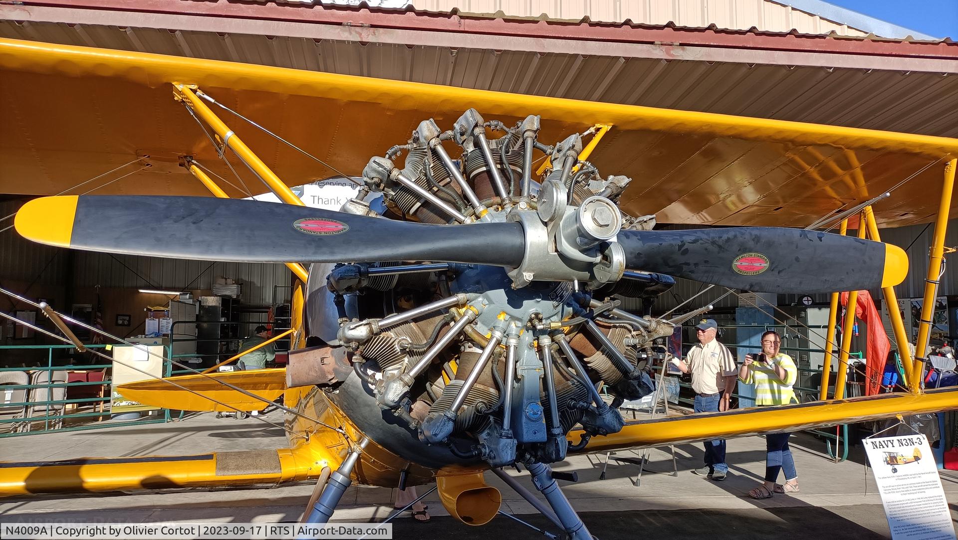 N4009A, 1941 Naval Aircraft Factory N3N-3, c/n 2733, 2023 air races