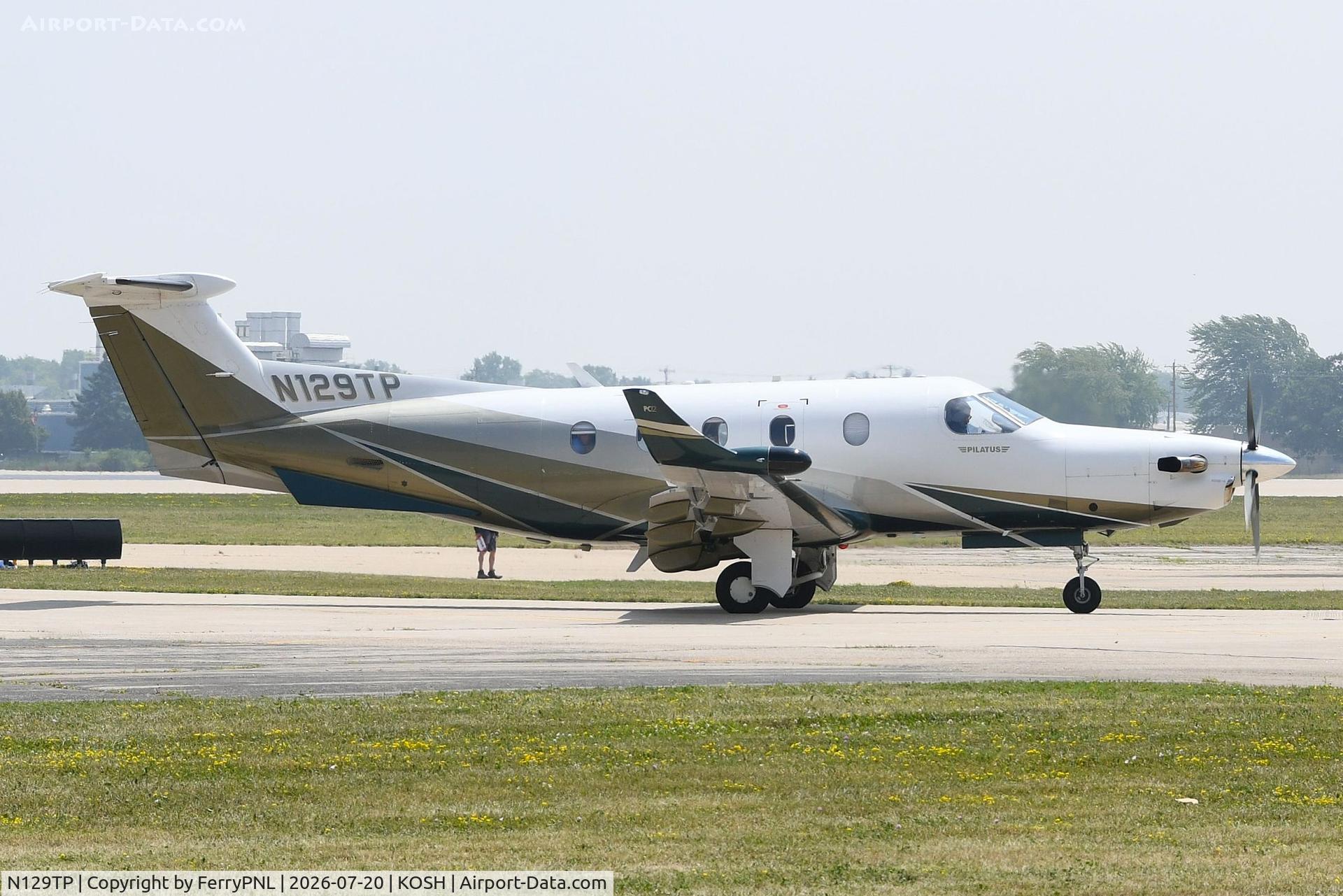 N129TP, 2005 Pilatus PC-12/45, c/n 629, HLJH LLC PC12