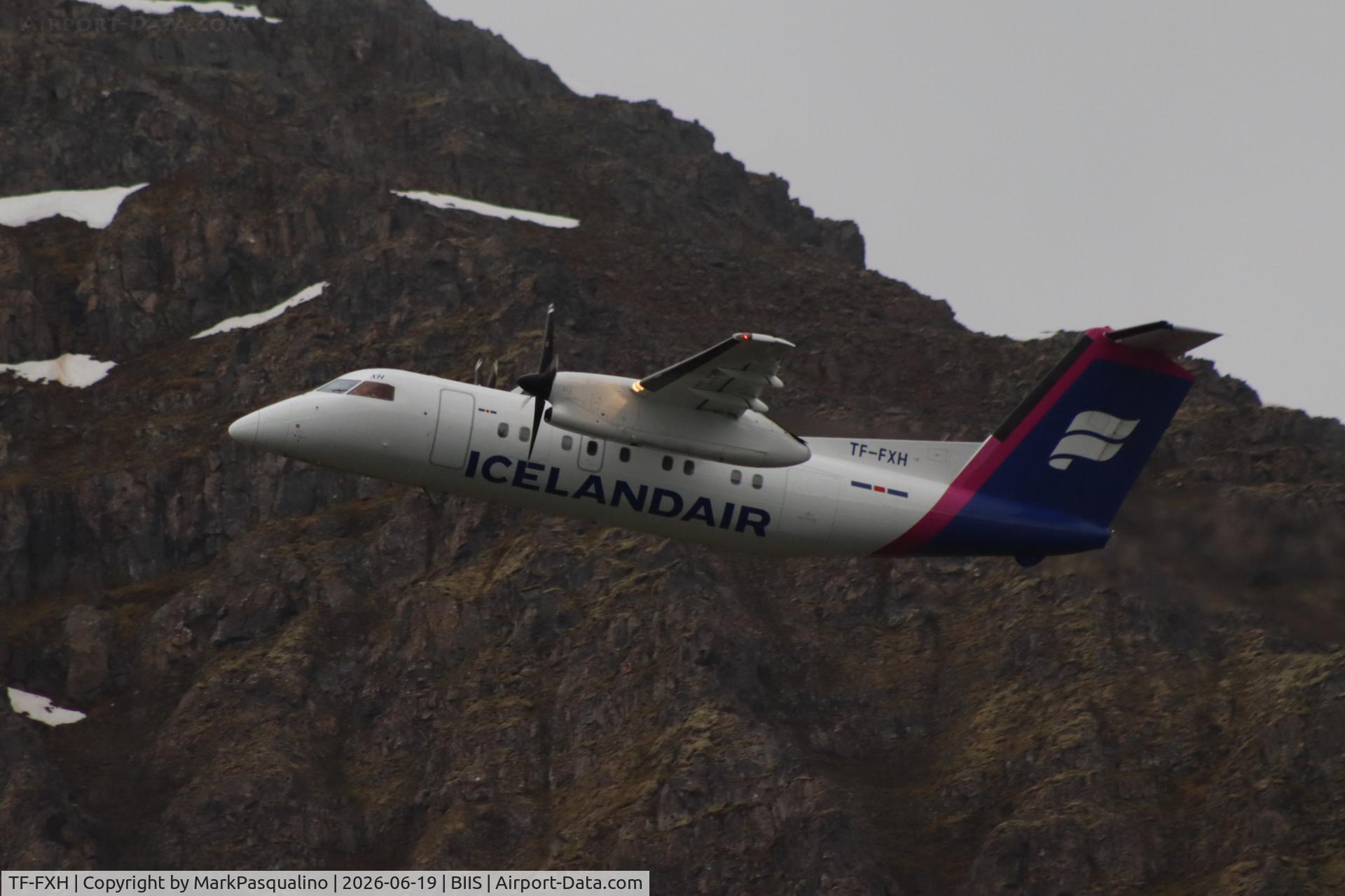Aircraft TF-FXH, 1997 De Havilland Canada DHC-8-202 Dash 8, c/n 450, DHC-8-202, at BIIS, photo by MarkPasqualino