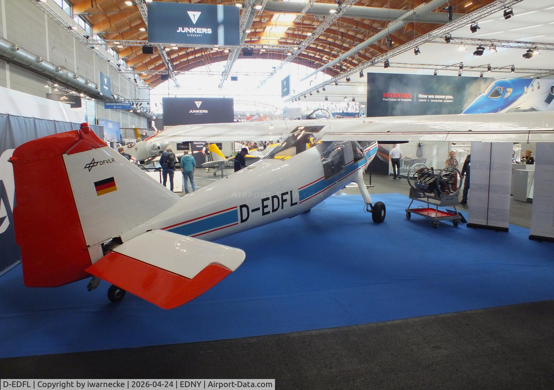 Aircraft D-EDFL, 1959 Dornier Do-27A-1, c/n 392, Dornier Do 27A-1 at the AERO 2026, Friedrichshafen, at EDNY, photo by iwarnecke